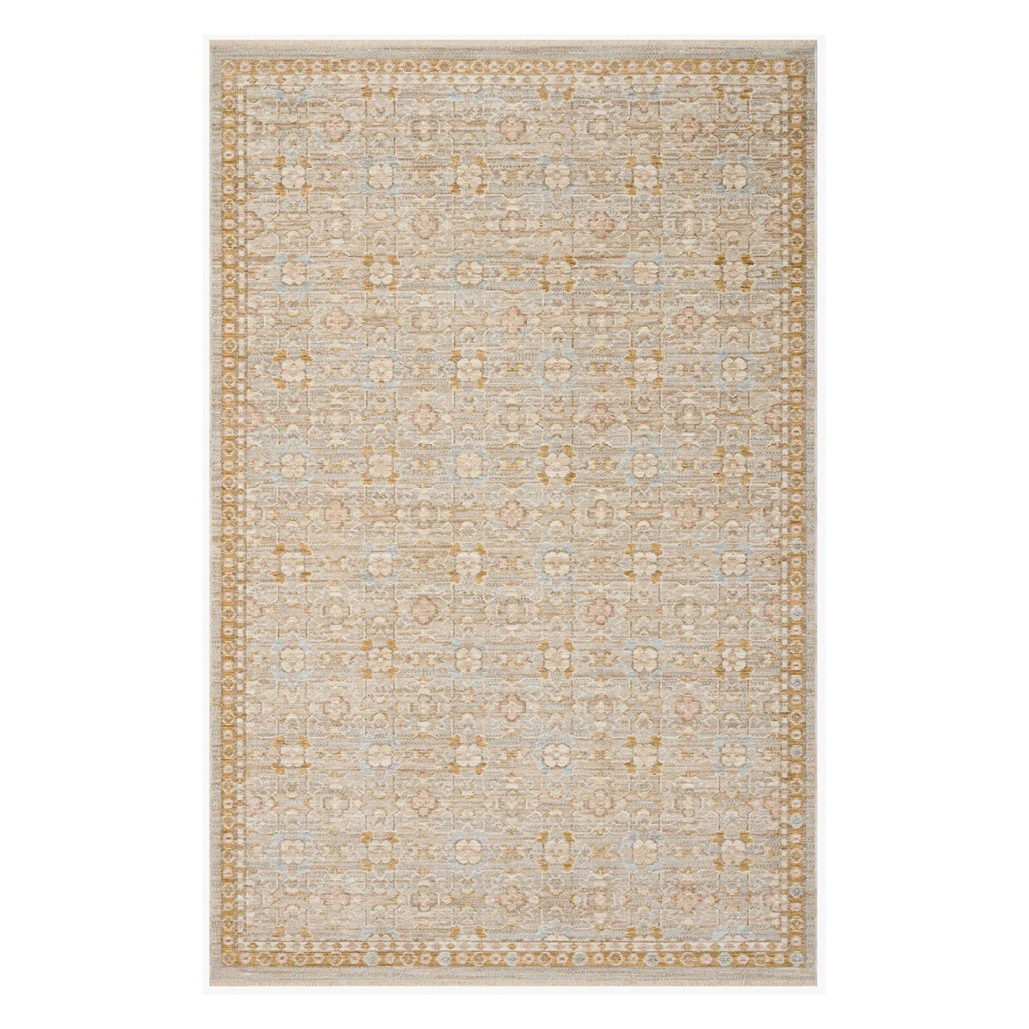 Loloi Elora Neutral/Multi Power Loomed Rug