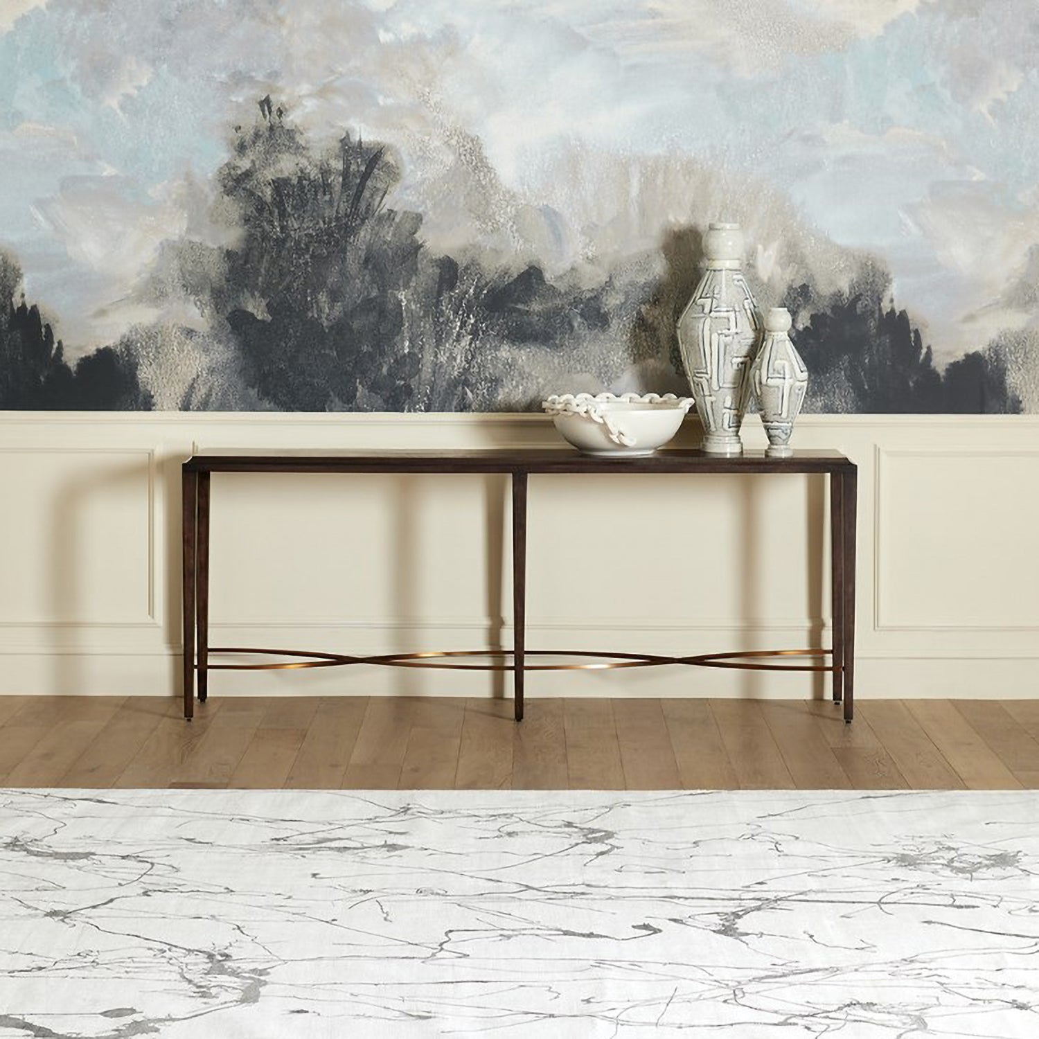 Global Views Twisted Rail Console