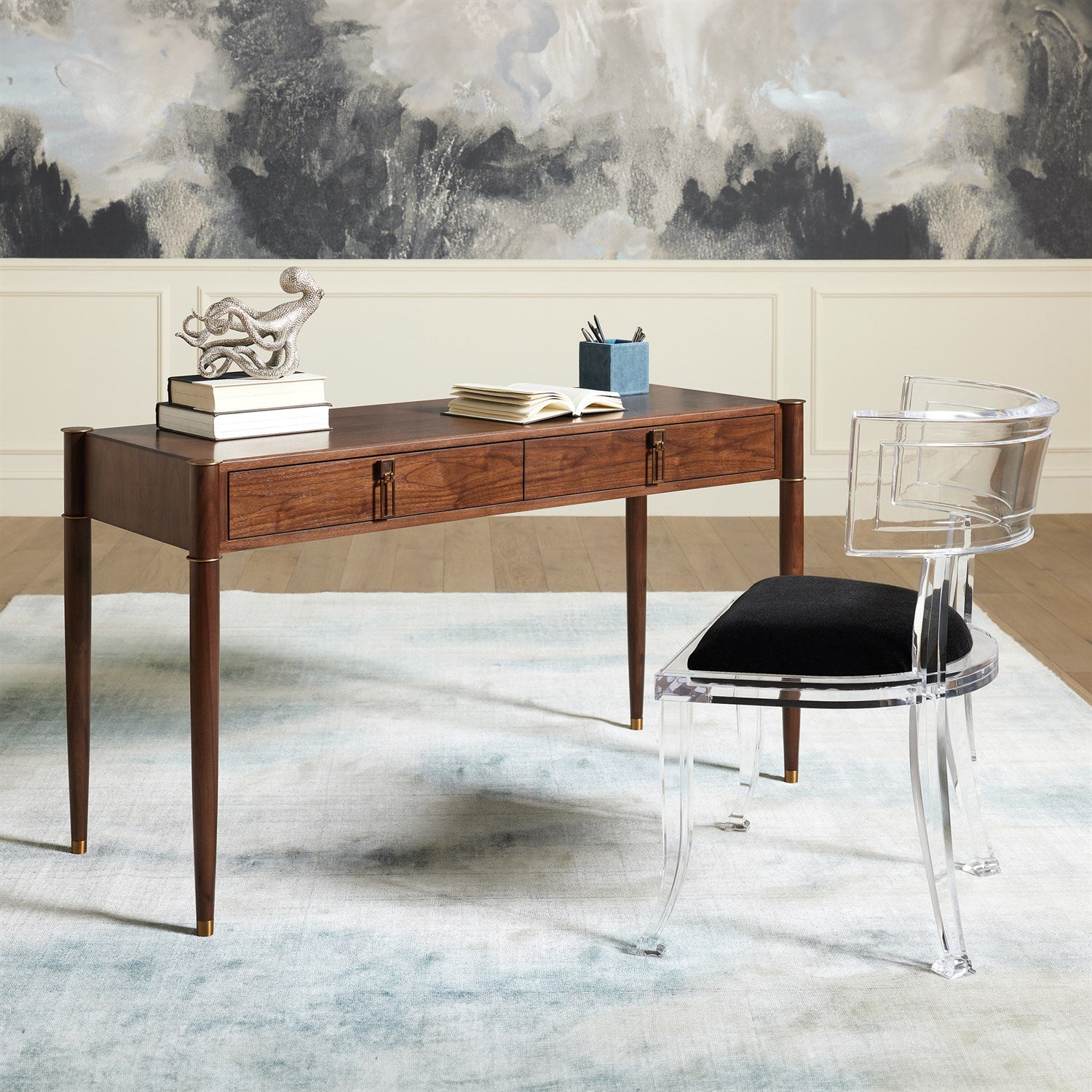 Global Views Triple Curve Desk