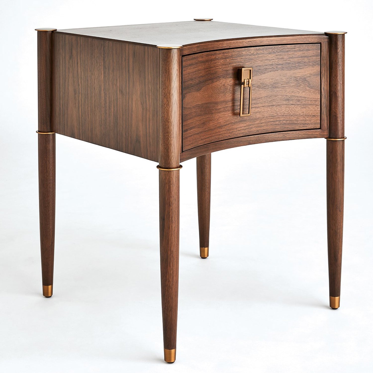 Global Views Triple Curve Side Table