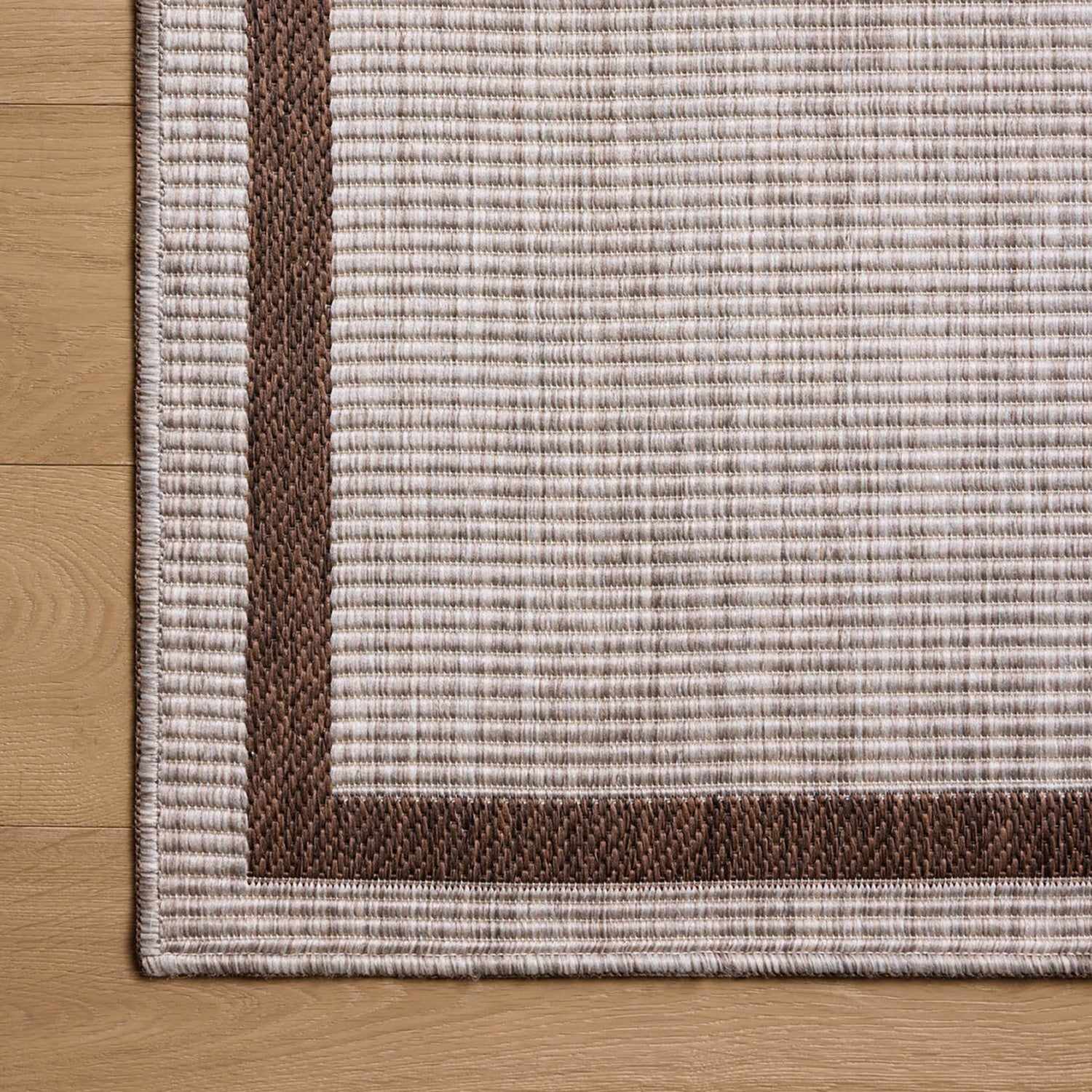 Loloi Easton Dove/Coffee Indoor/Outdoor Rug