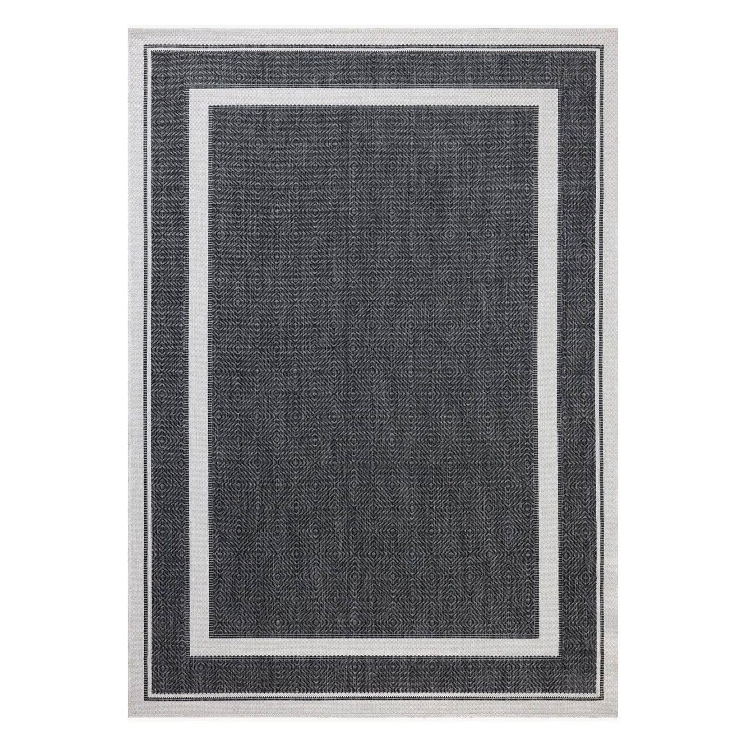 Loloi Easton Onyx/Ivory Indoor/Outdoor Rug