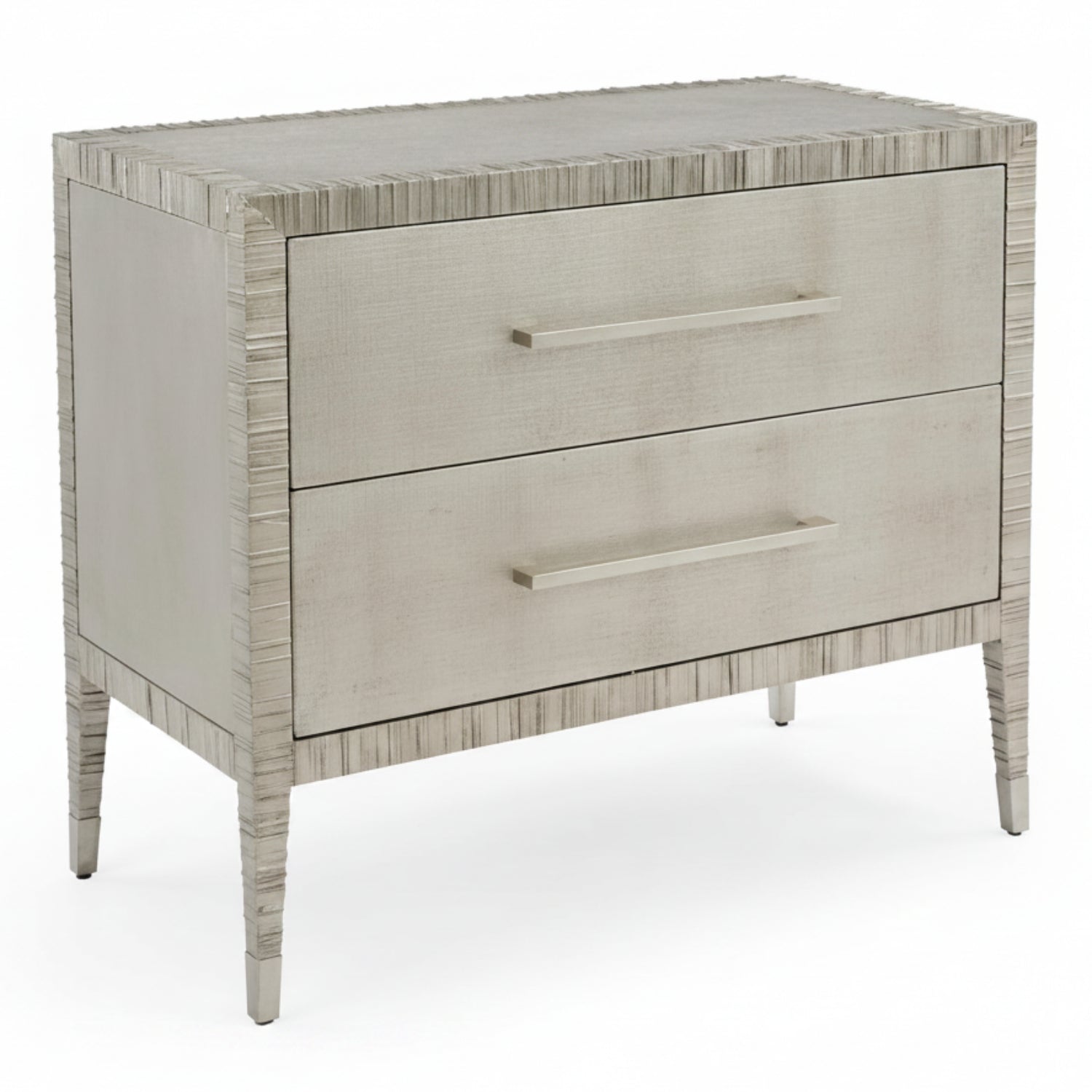 John Richard Carraway Silver Nightstand