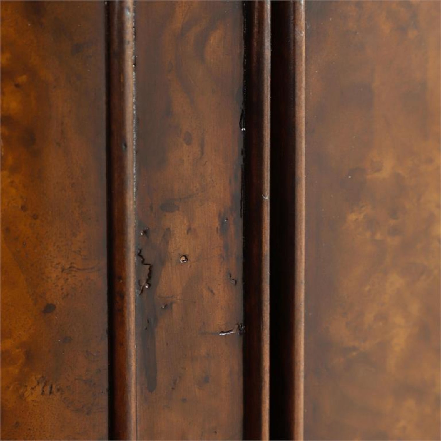John Richard Sylvestre Walnut Three-Drawer Demilune