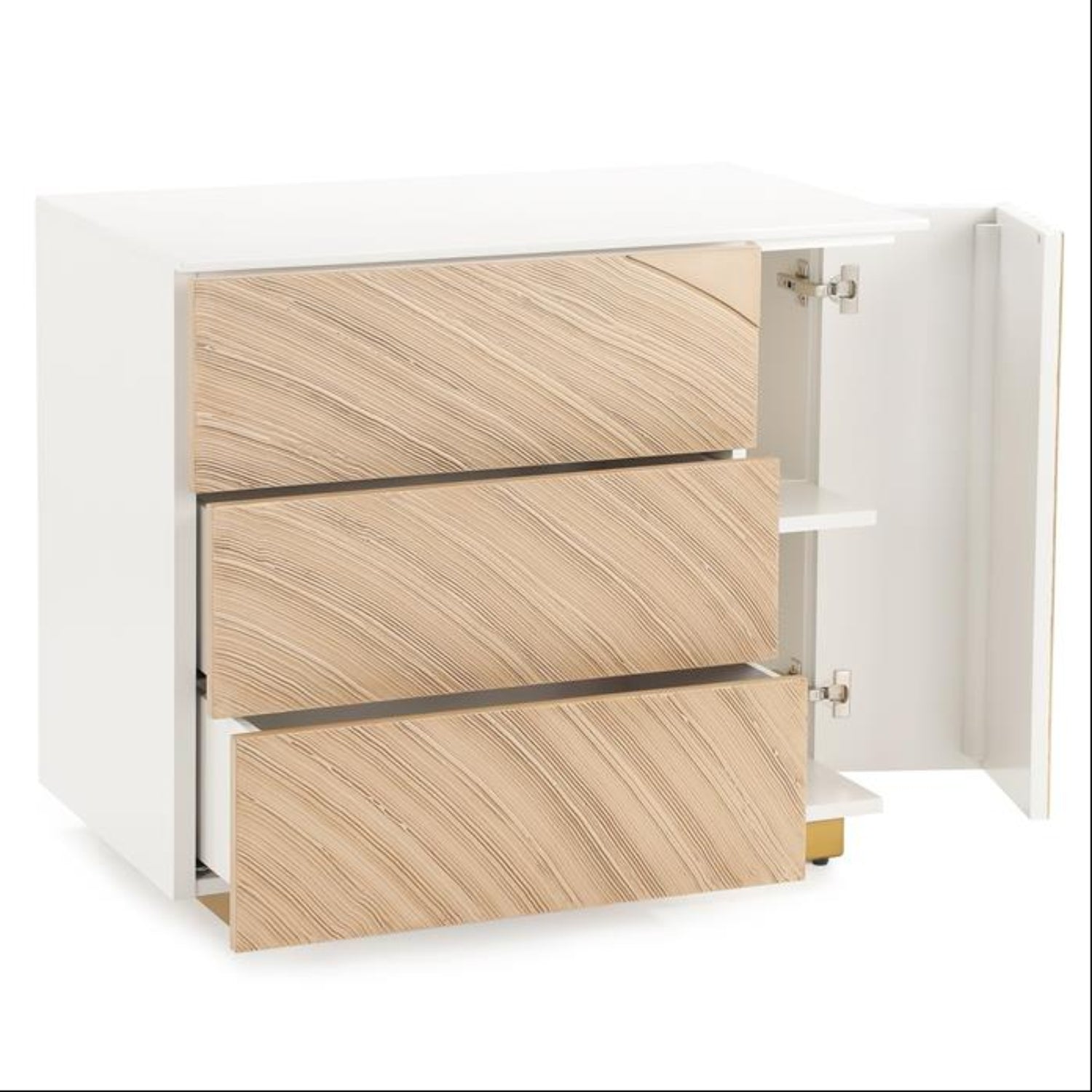 John Richard Province Right Three-Drawer Chest