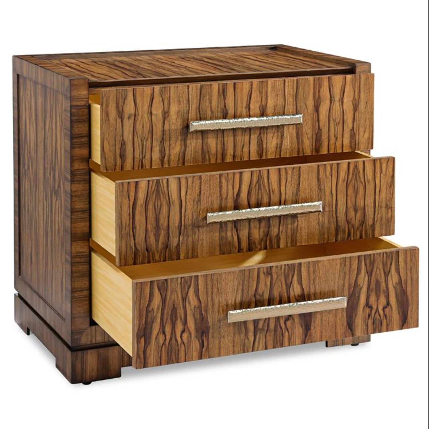 John Richard Borneo Three-Drawer Nightstand