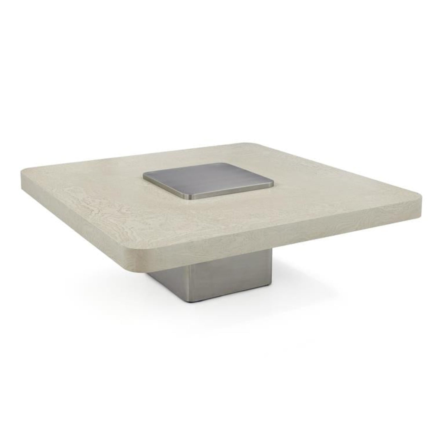 John Richard Plateau Silver Cocktail Table