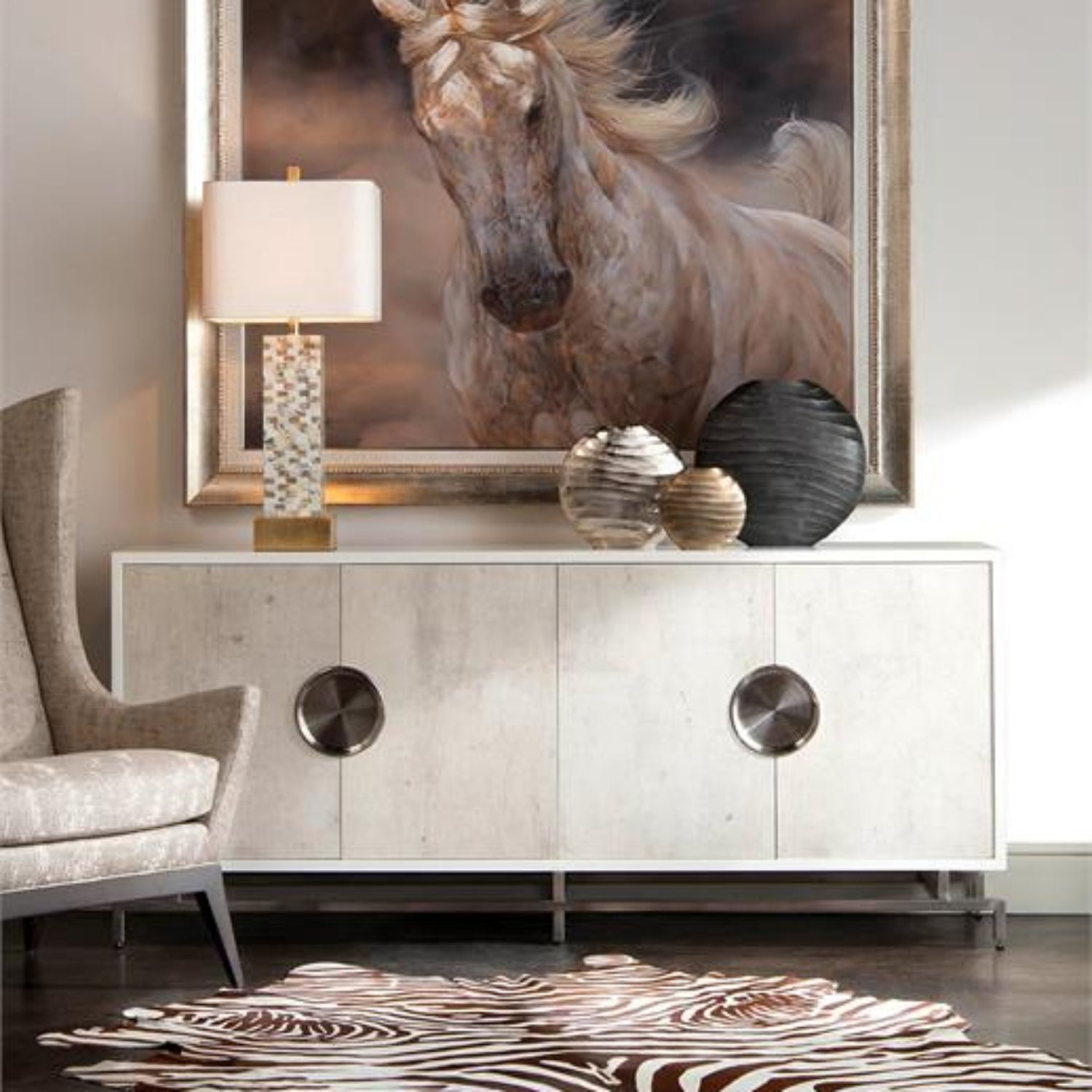 John Richard Dante Four-Door Credenza