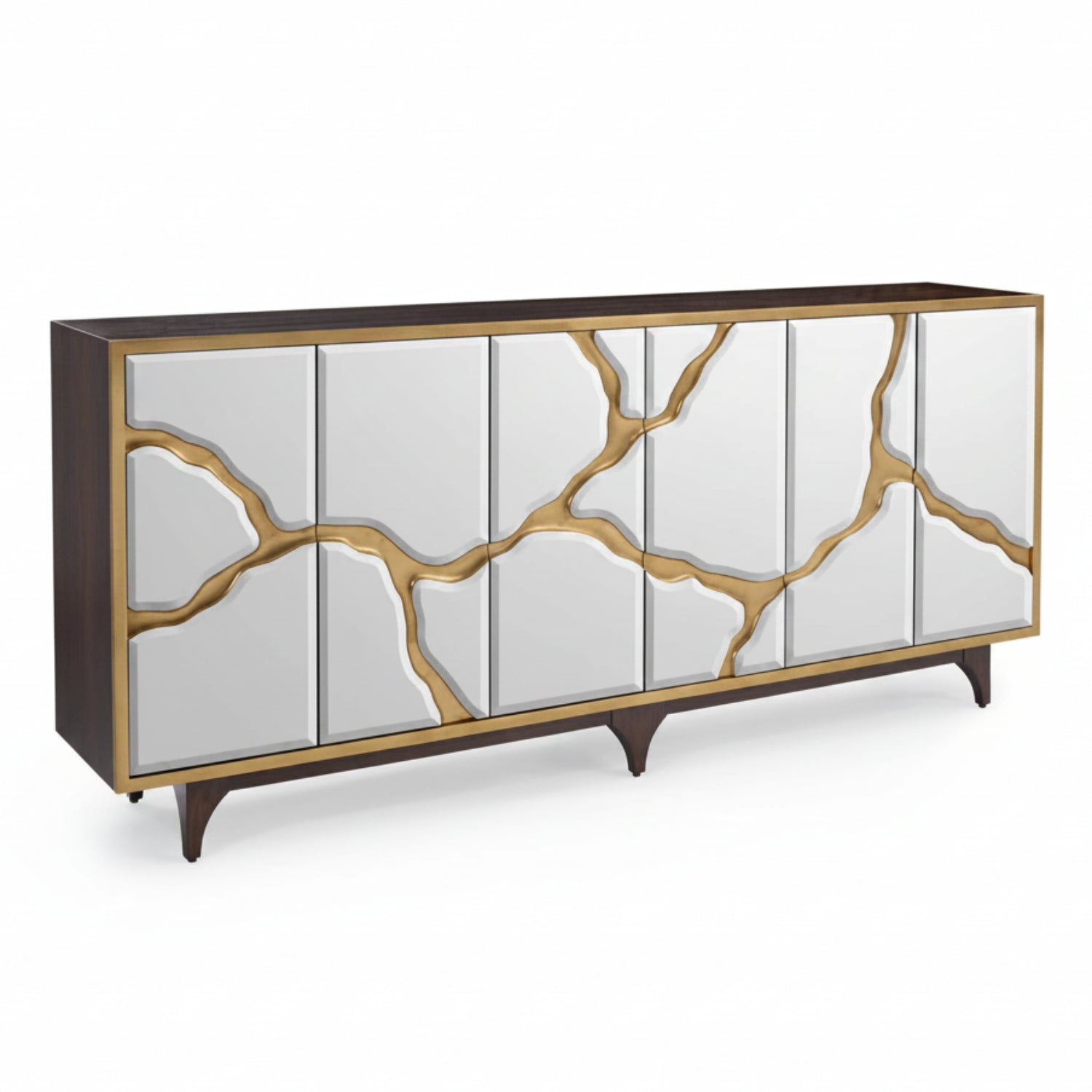 John Richard Ravine Six-Door Credenza