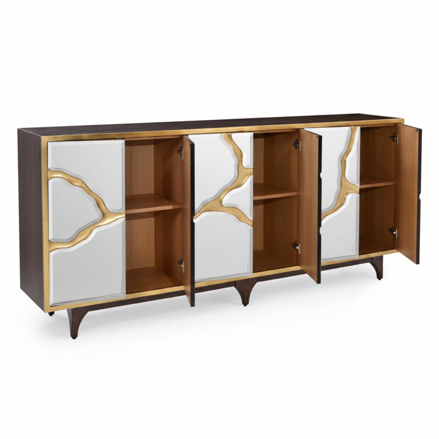 John Richard Ravine Six-Door Credenza