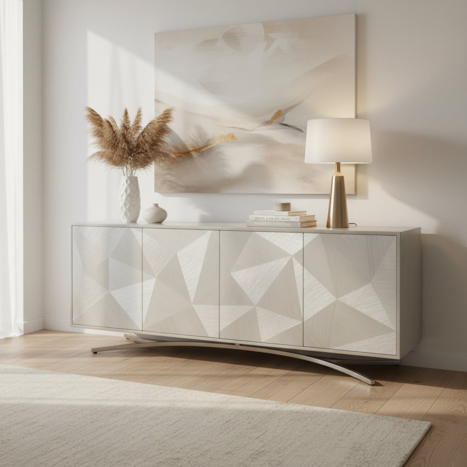 John Richard Vertex Four-Door Sideboard
