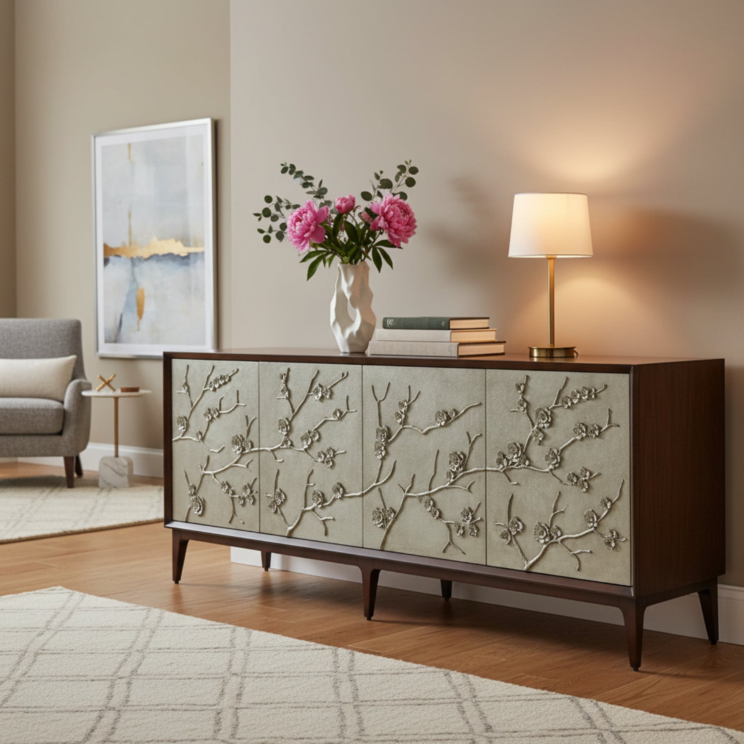John Richard Ramos Four-Door Credenza