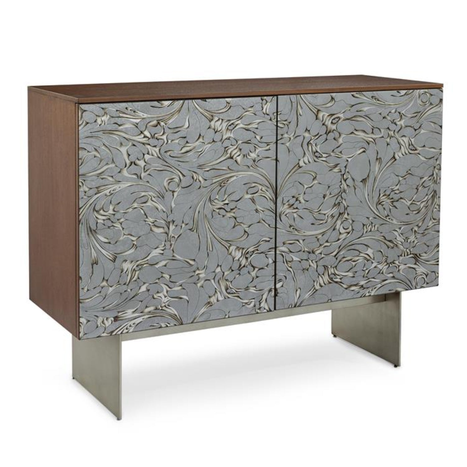John Richard Napoli Two-Door Cabinet With Legs