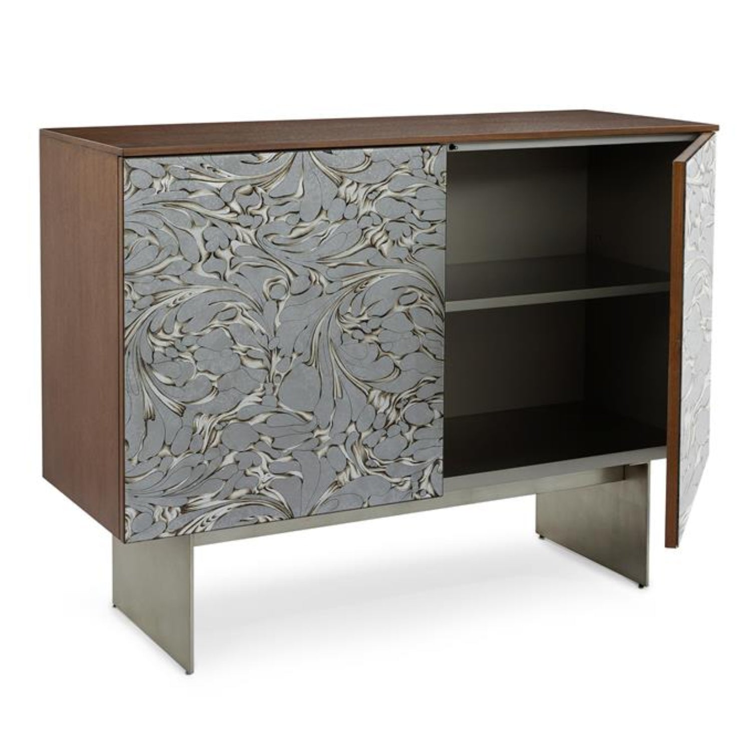 John Richard Napoli Two-Door Cabinet With Legs
