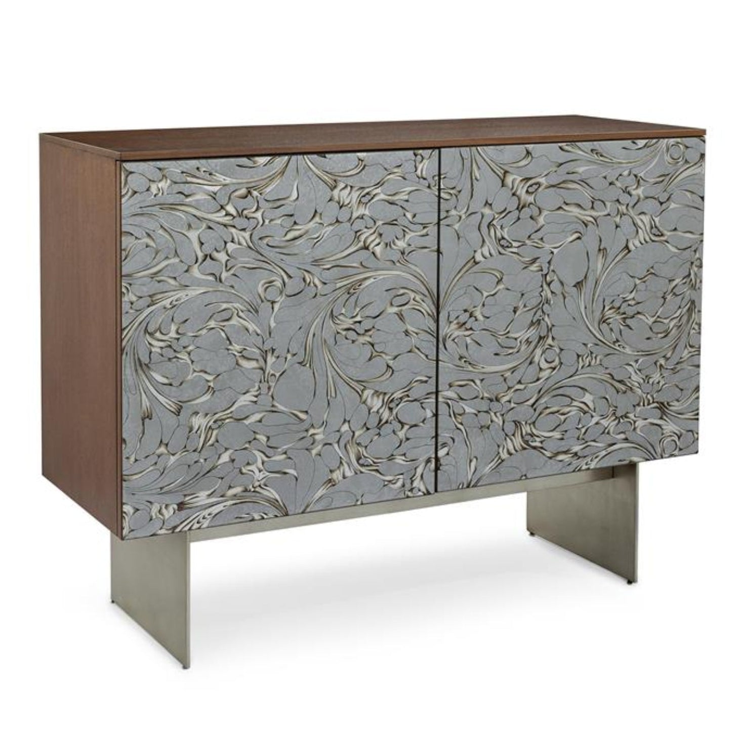 John Richard Napoli Two-Door Cabinet With Legs