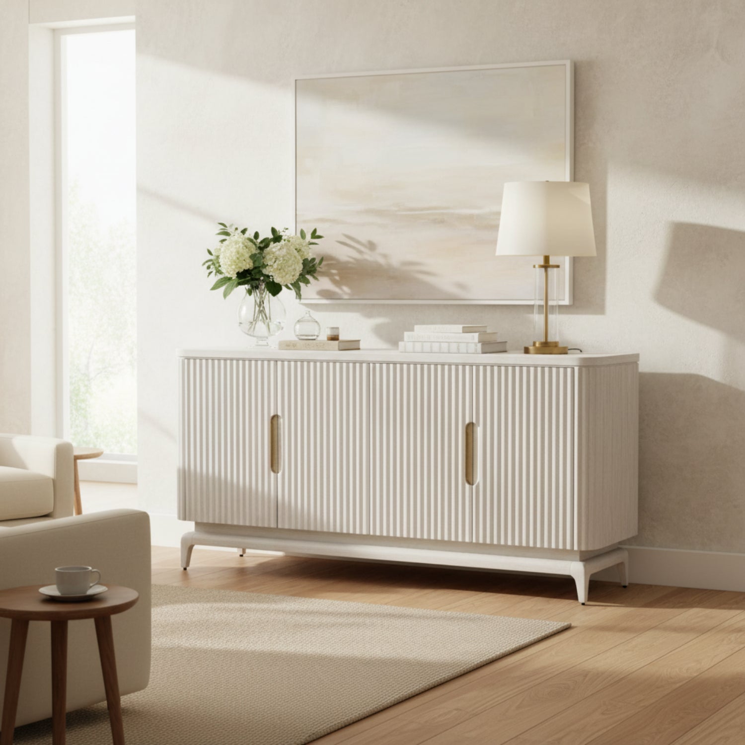 John Richard Brezza Four-Door Credenza