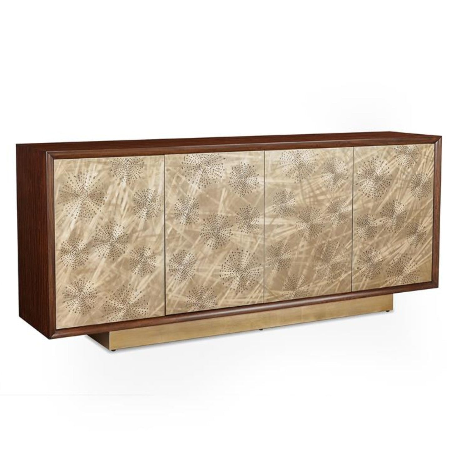 John Richard Sloane Four-Door Credenza — in Smoked finish