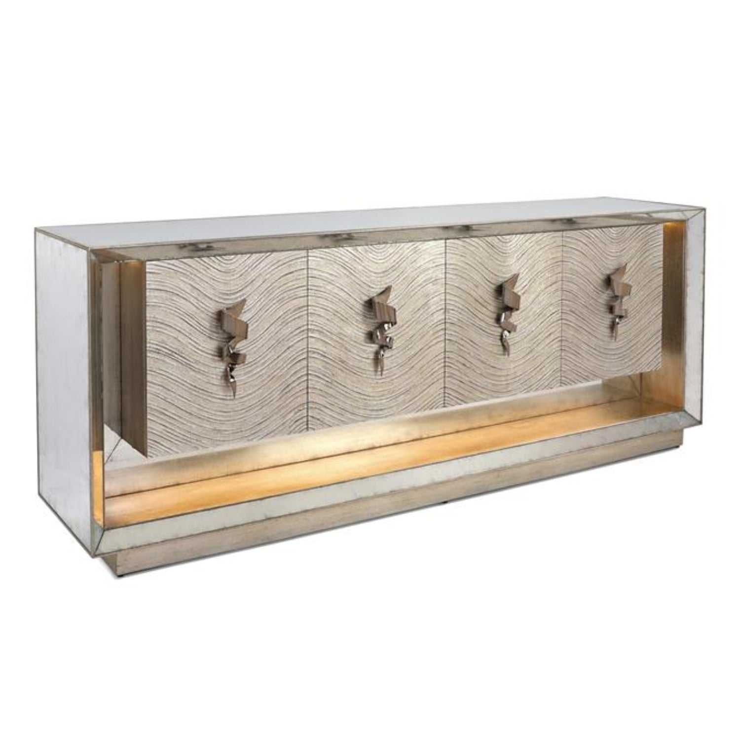 John Richard Moon Shadow Four-Door Lighted Sideboard