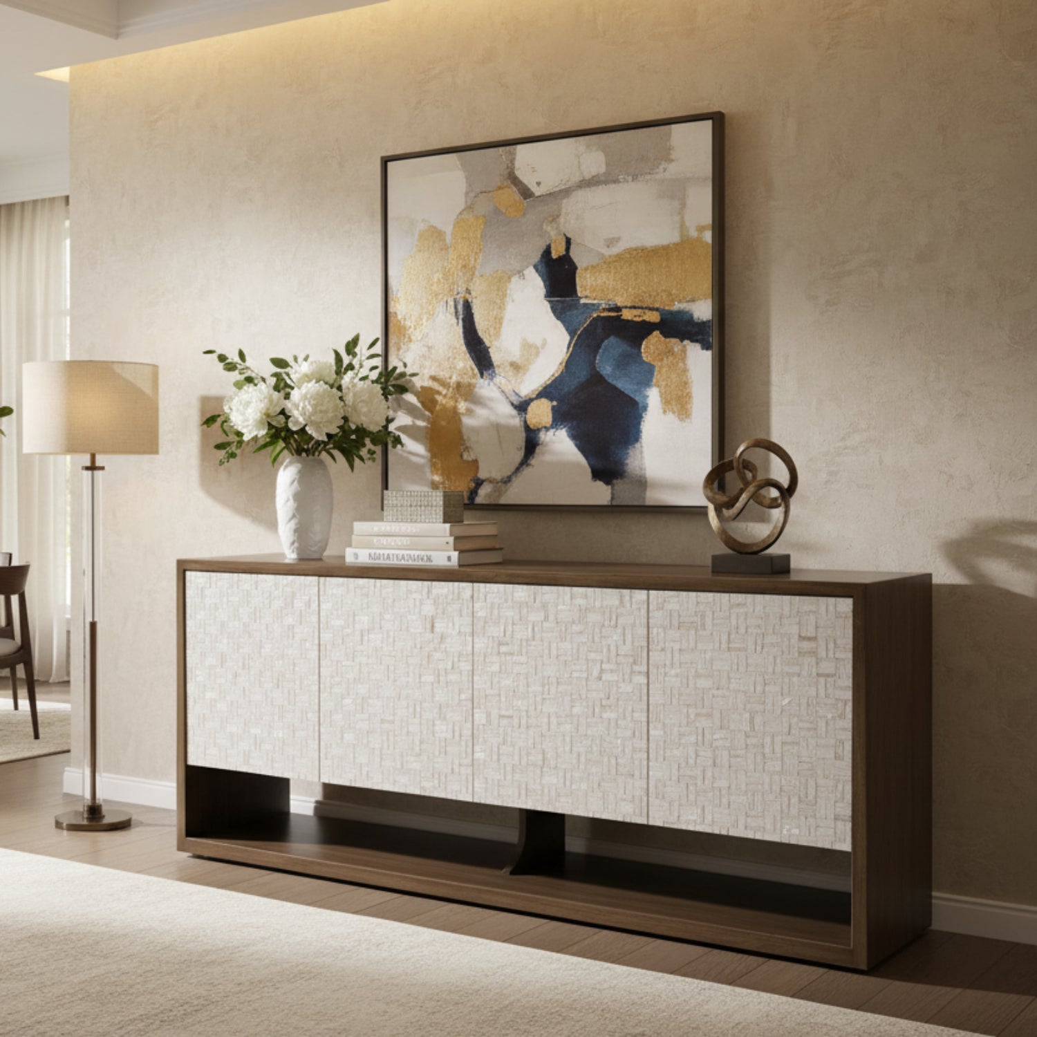 John Richard Venus Four-Door Credenza