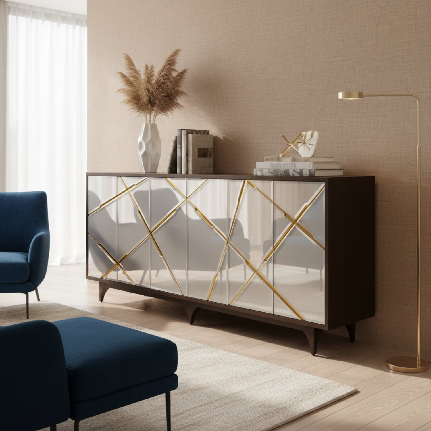John Richard Ronin Six-Door Sideboard