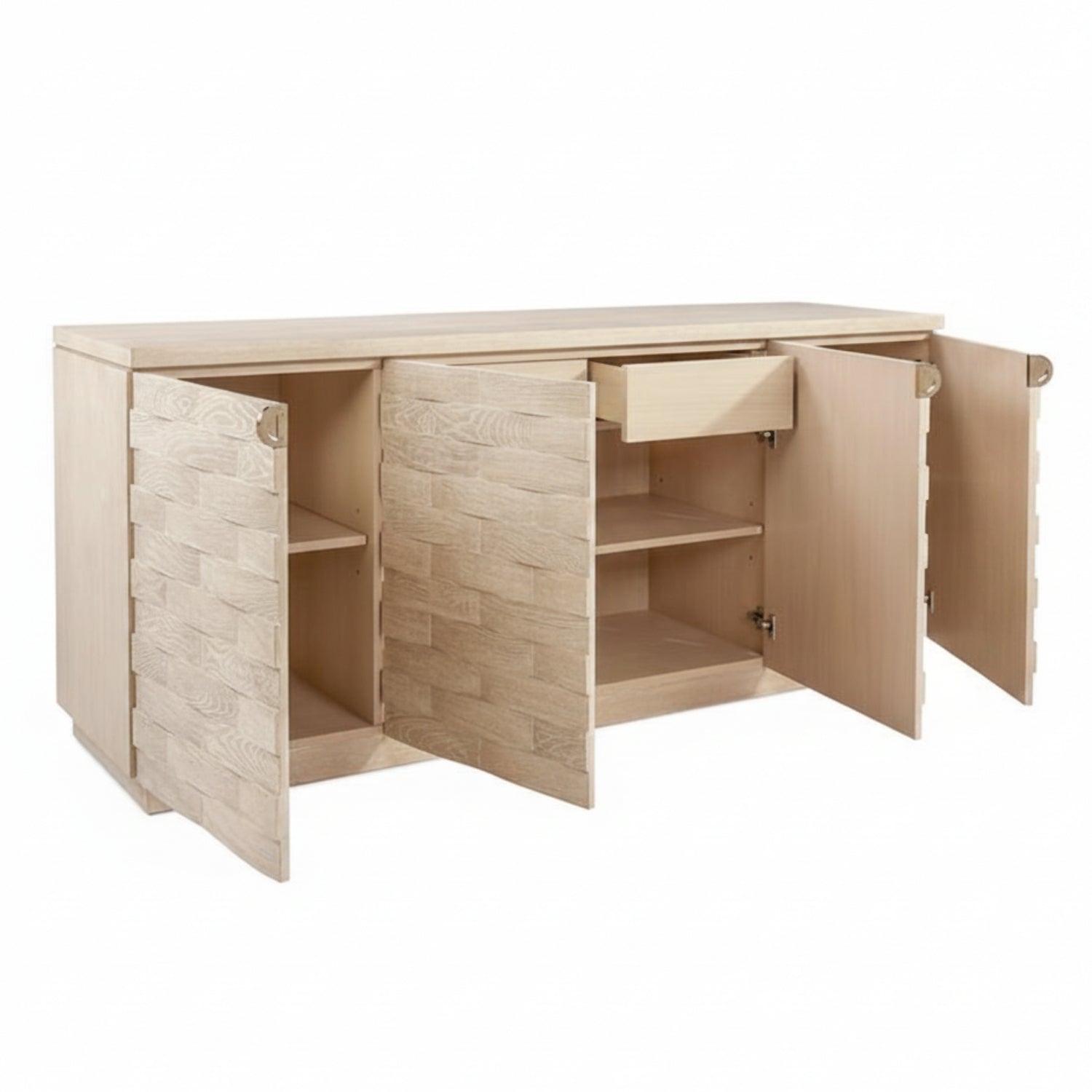 John Richard Verity Limed Four-Door Credenza