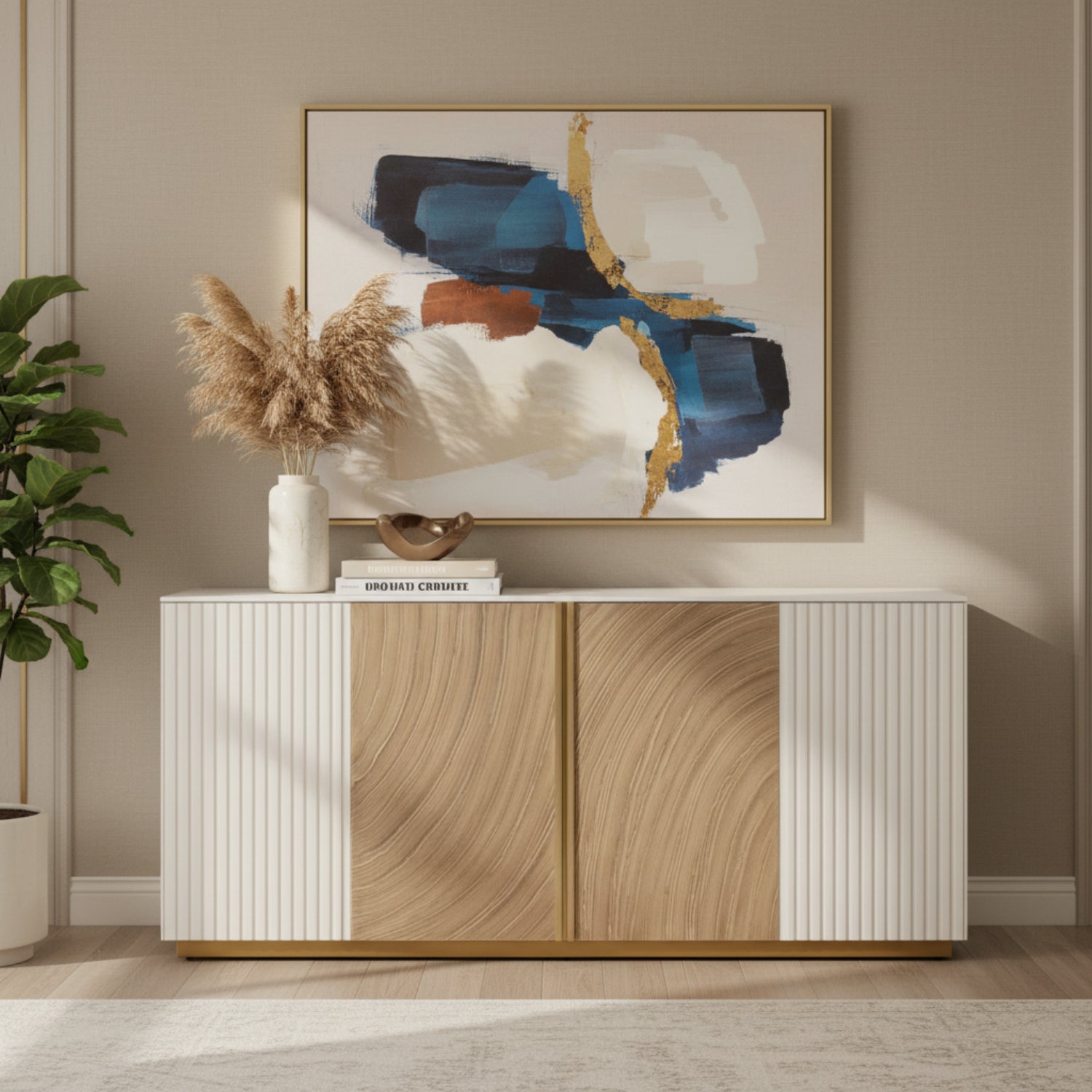 John Richard Province Four-Door Credenza