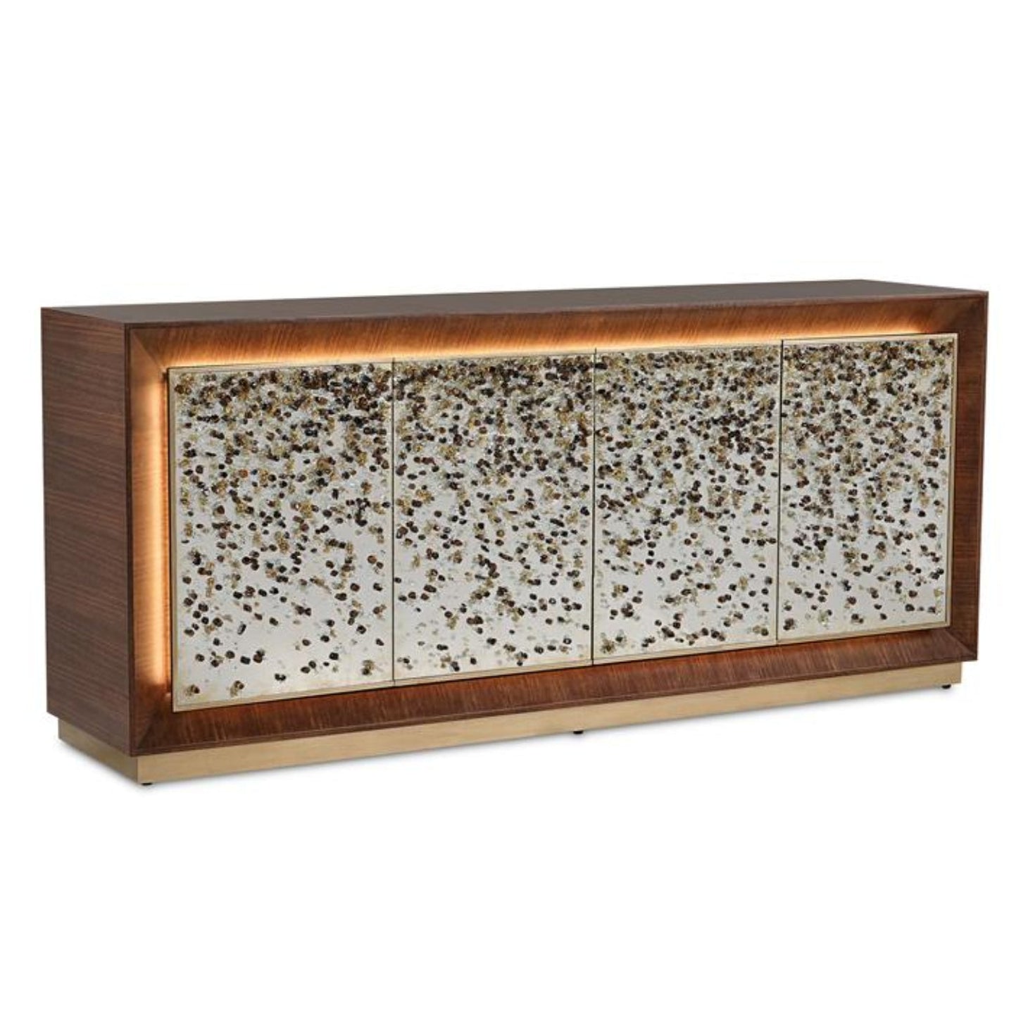 John Richard Macallan Four-Door Lighted Credenza