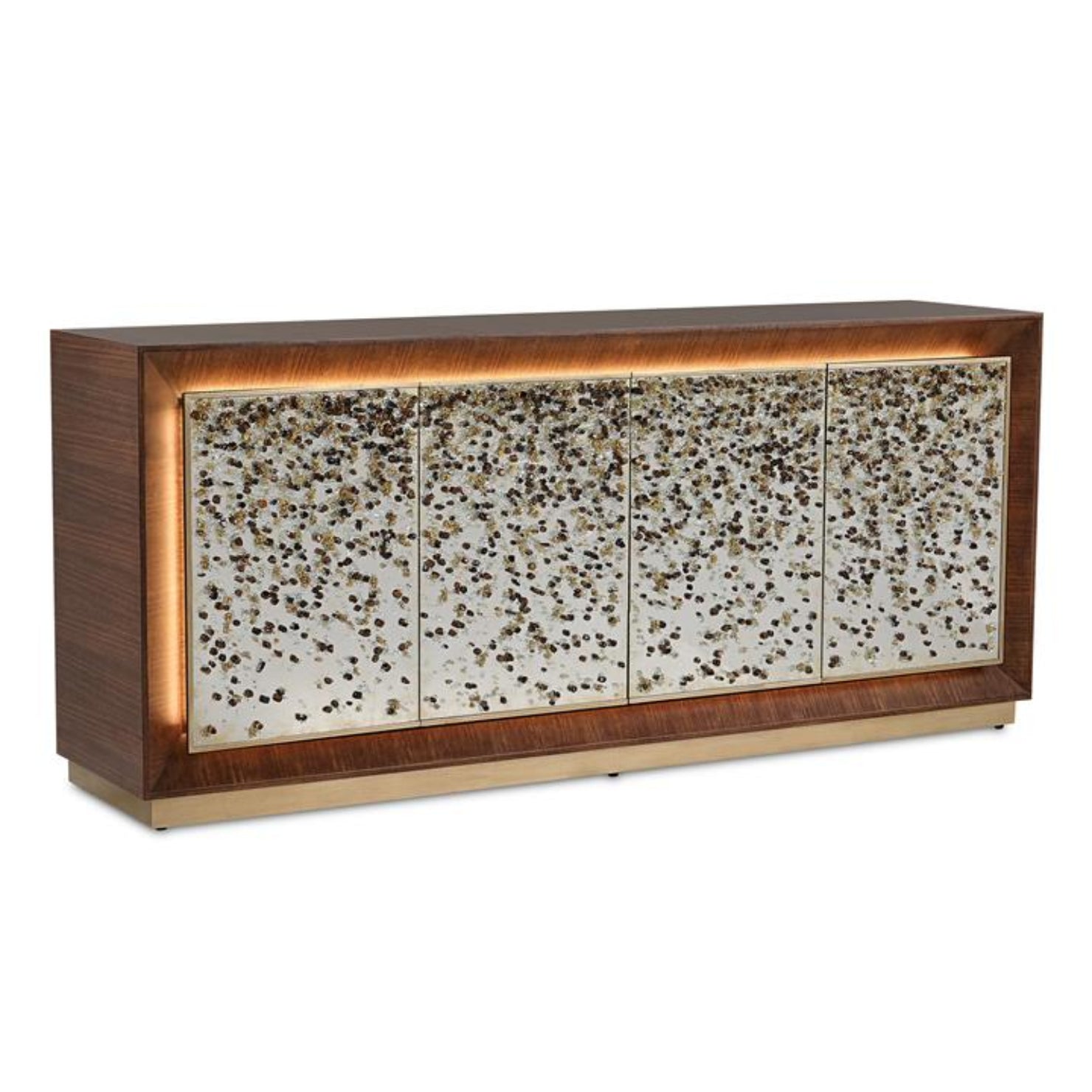 John Richard Macallan Four-Door Lighted Credenza