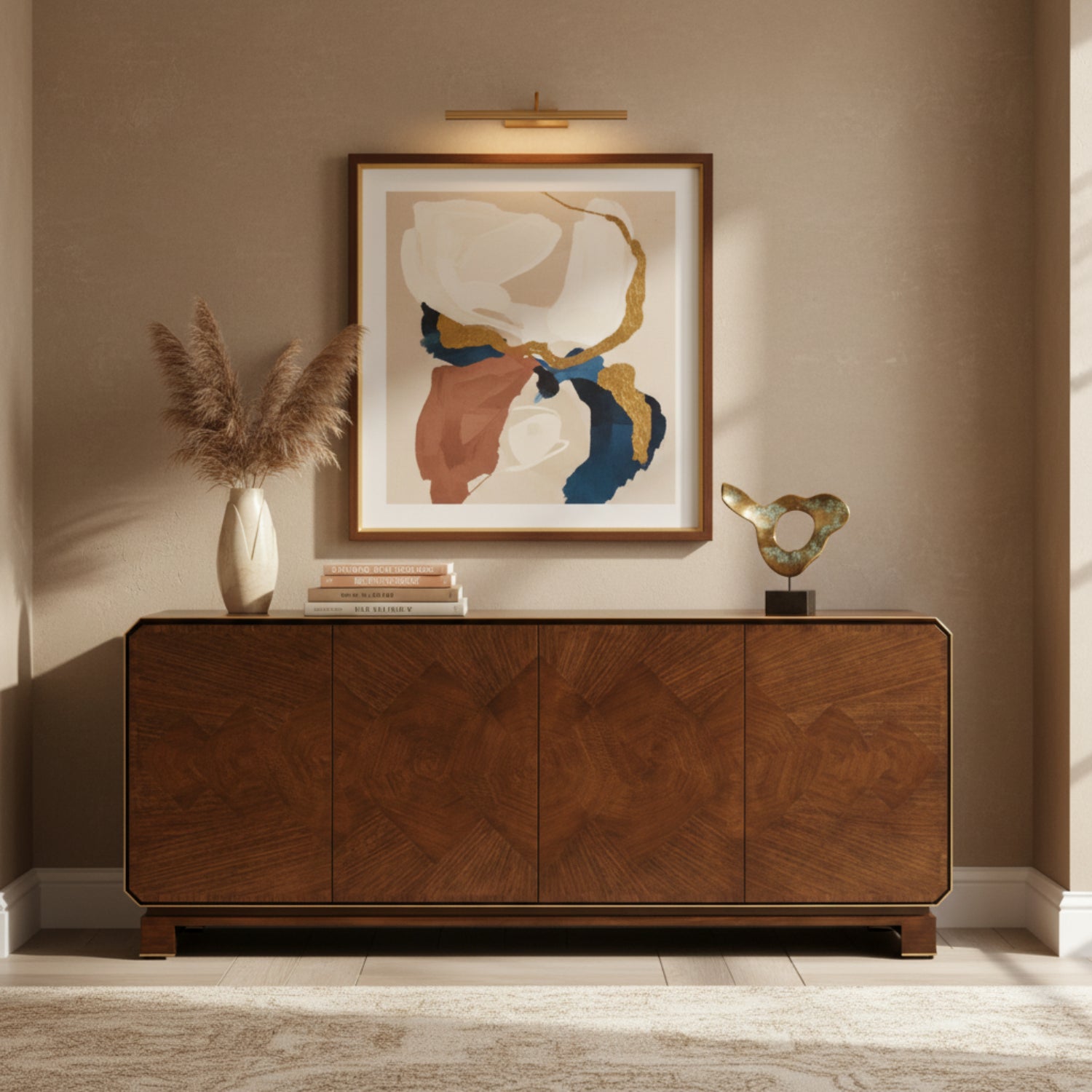 John Richard Rowan Four-Door Credenza