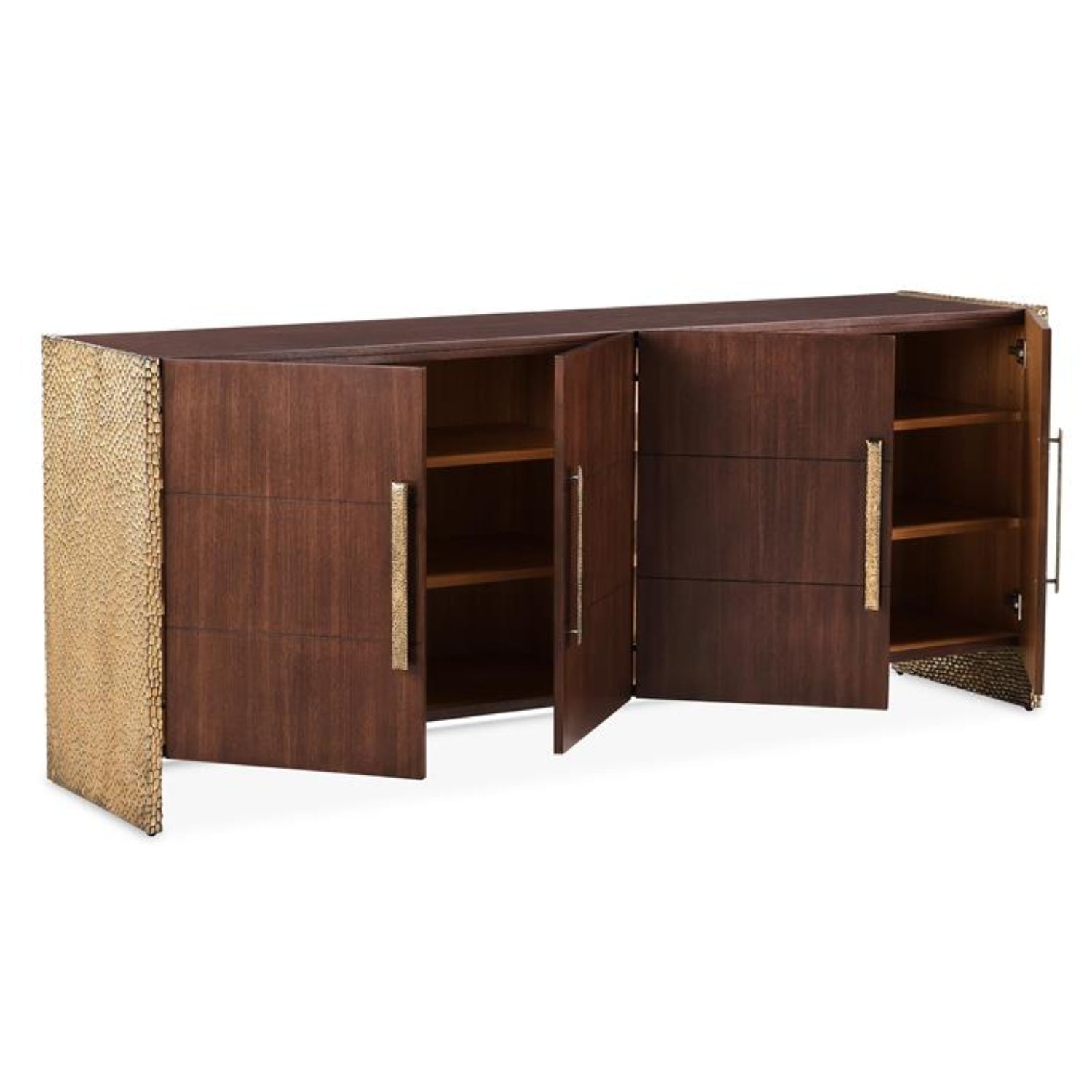 John Richard Cameroon Four-Door Credenza