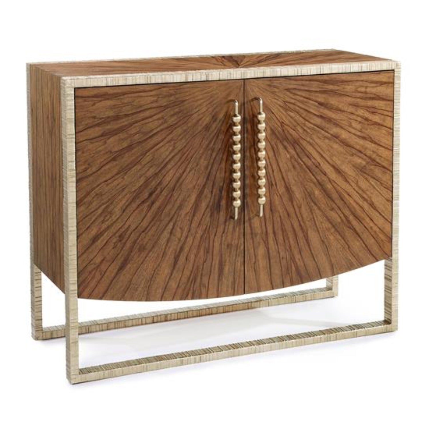 John Richard Korina Two-Door Cabinet