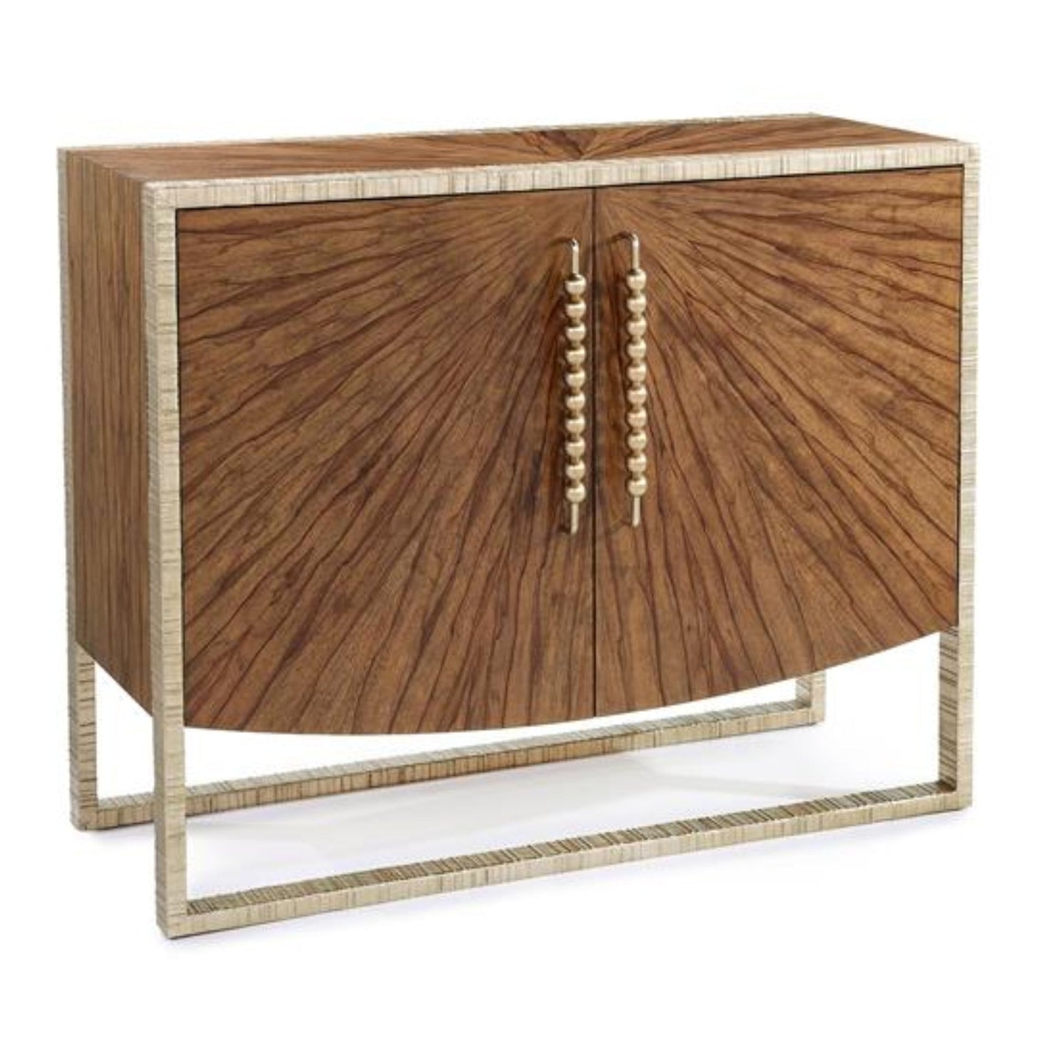 John Richard Korina Two-Door Cabinet