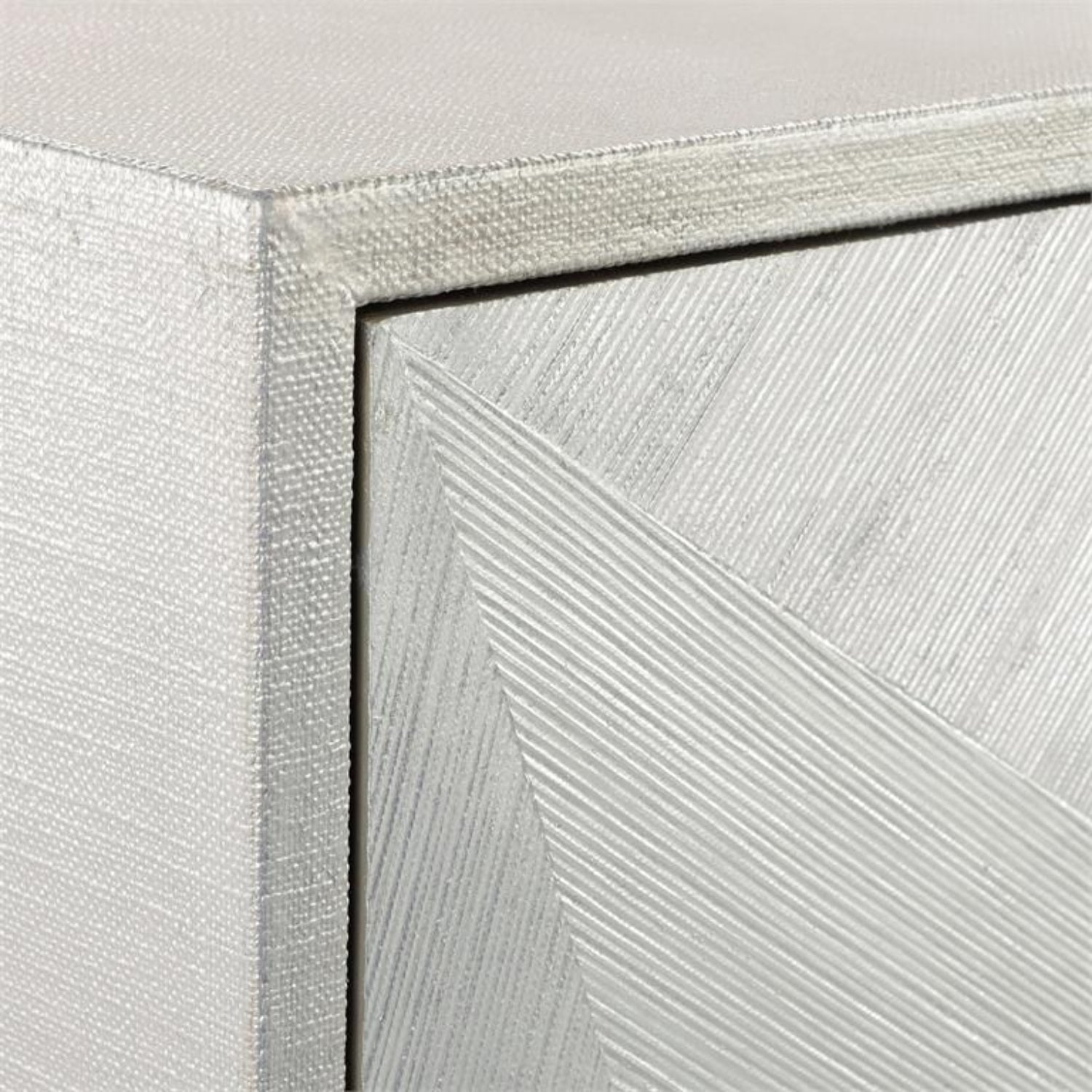 John Richard Vertex Silver Four-Door Sideboard