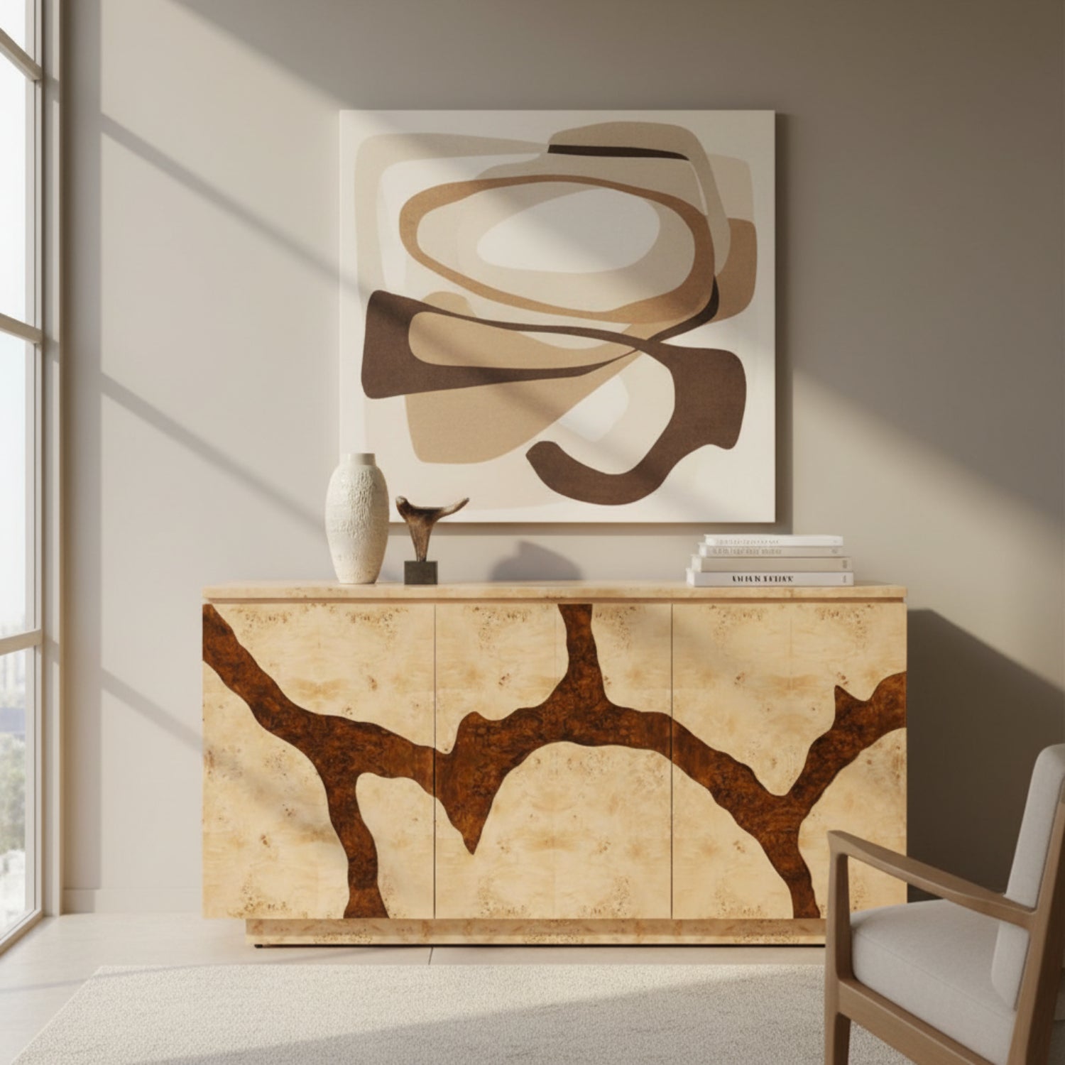 John Richard Orin Three-Door Credenza