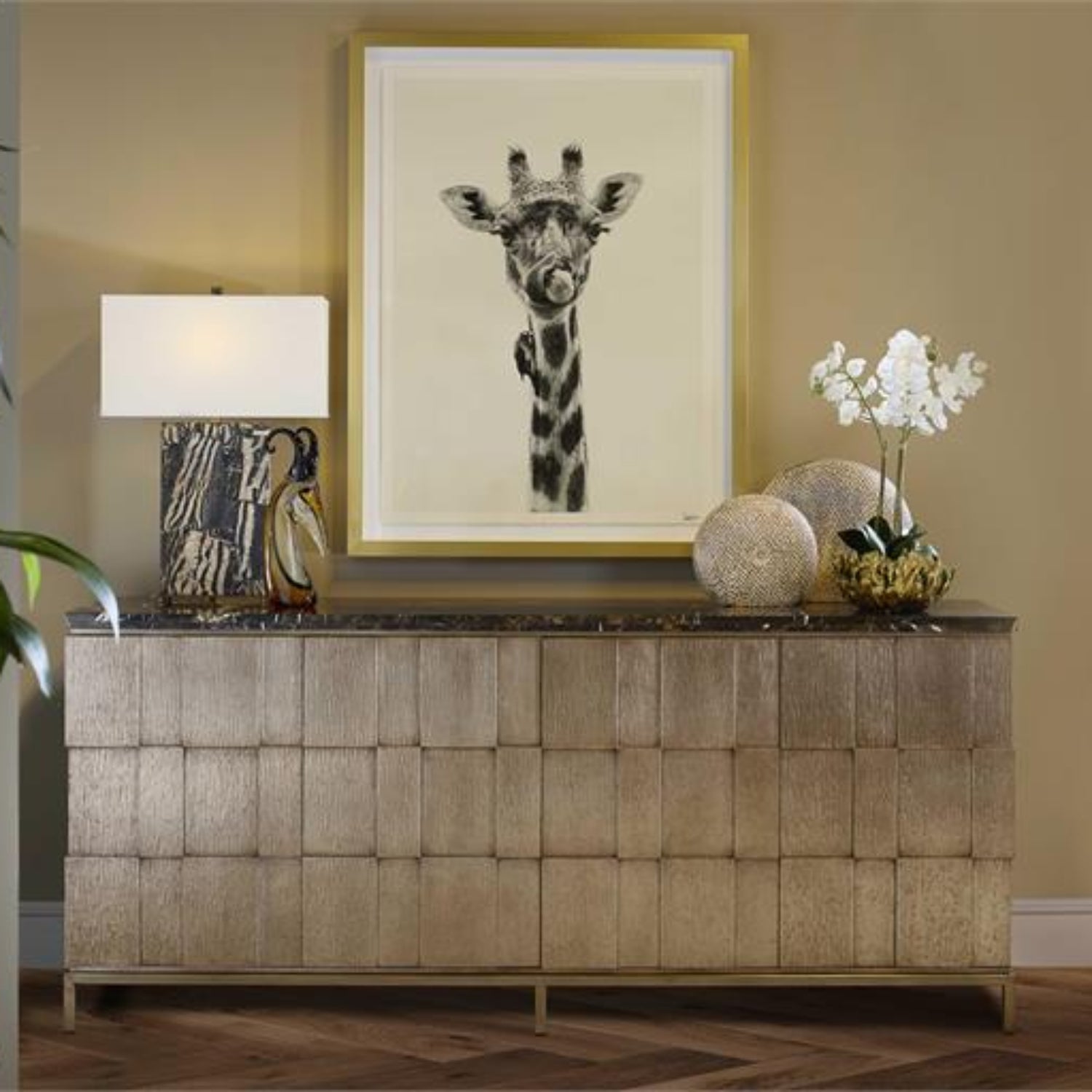 John Richard Vigil Four-Door Sideboard