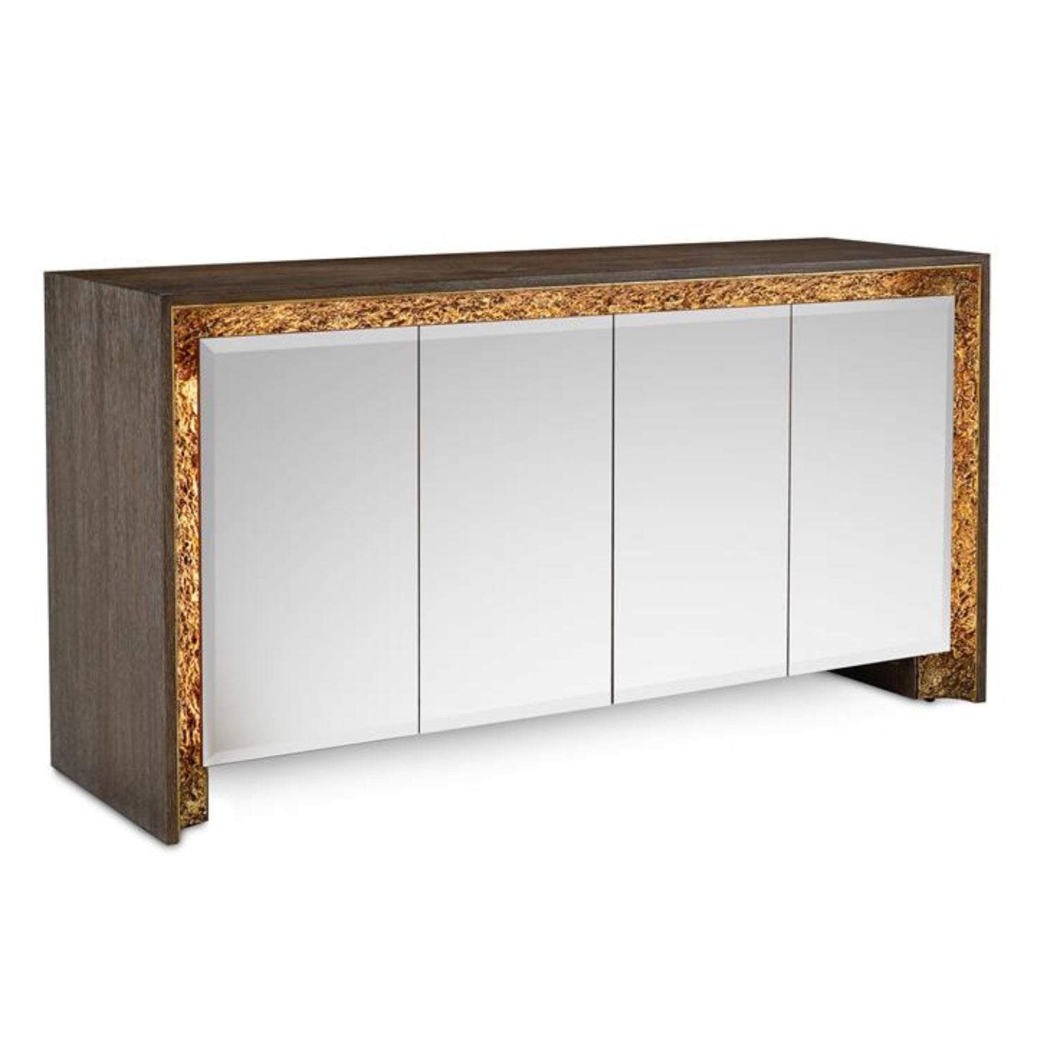 John Richard Coloma Four-Door Lighted Credenza
