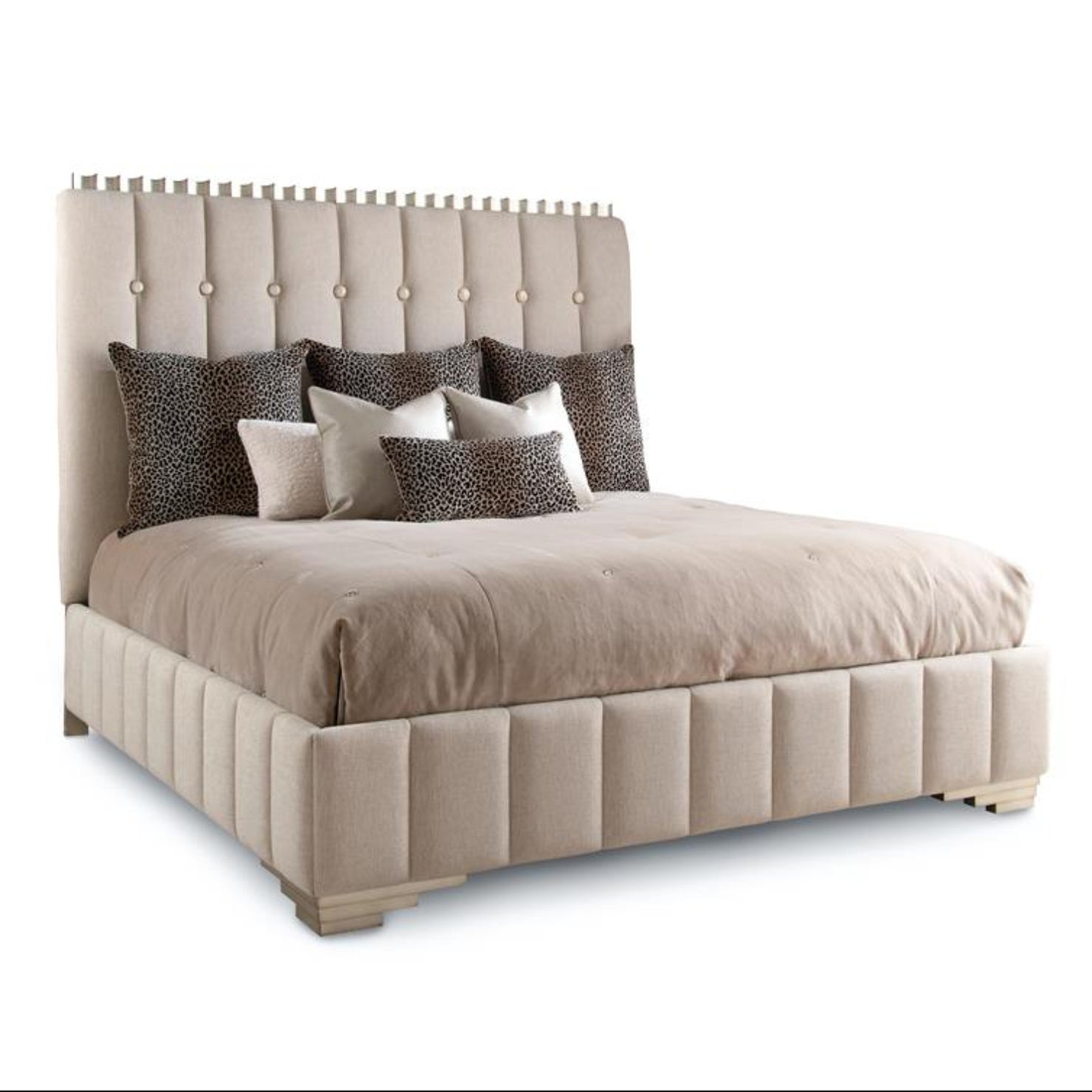 John Richard Horizon Silver King Bed