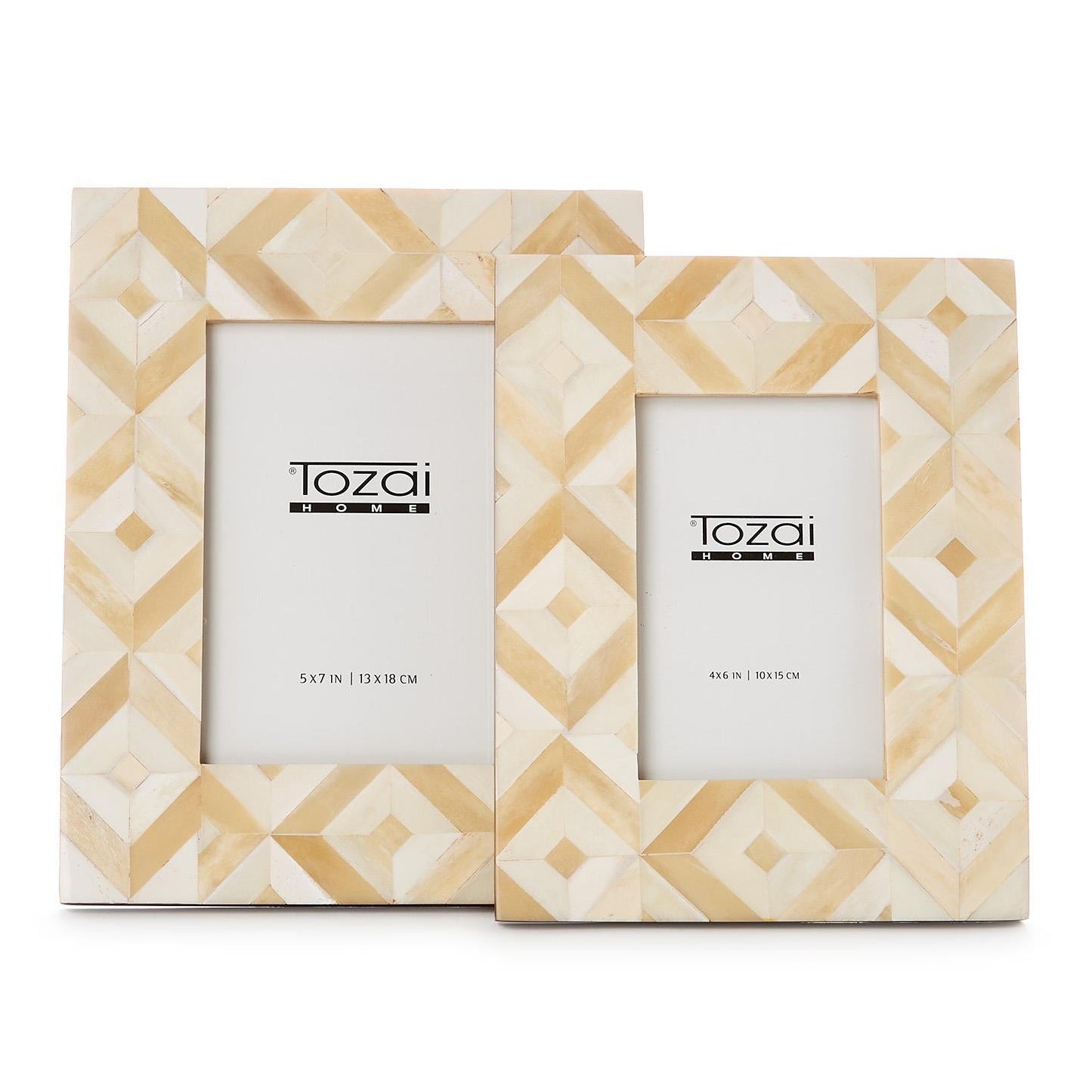 Diamond Photo Frame Set of 2