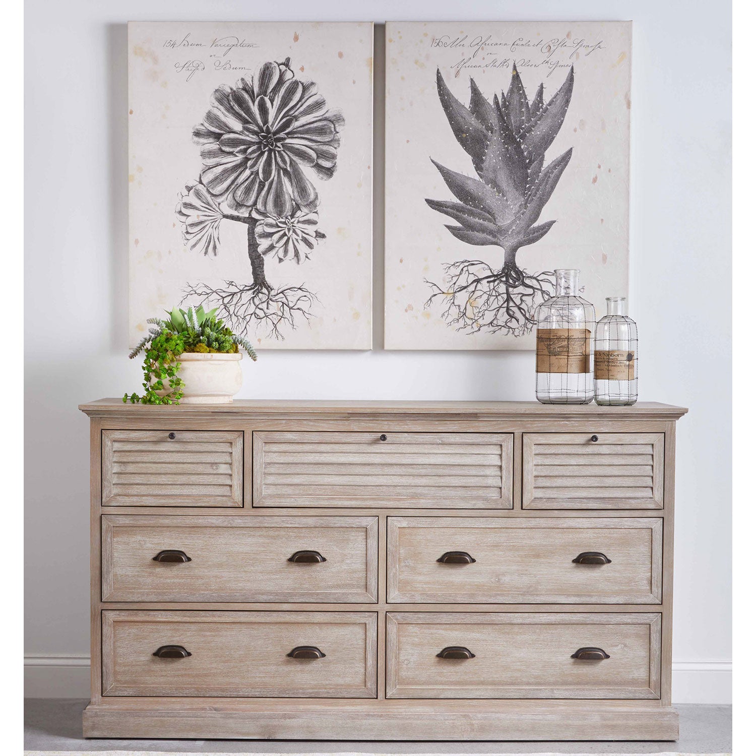 Eden 7-Drawer Media Dresser