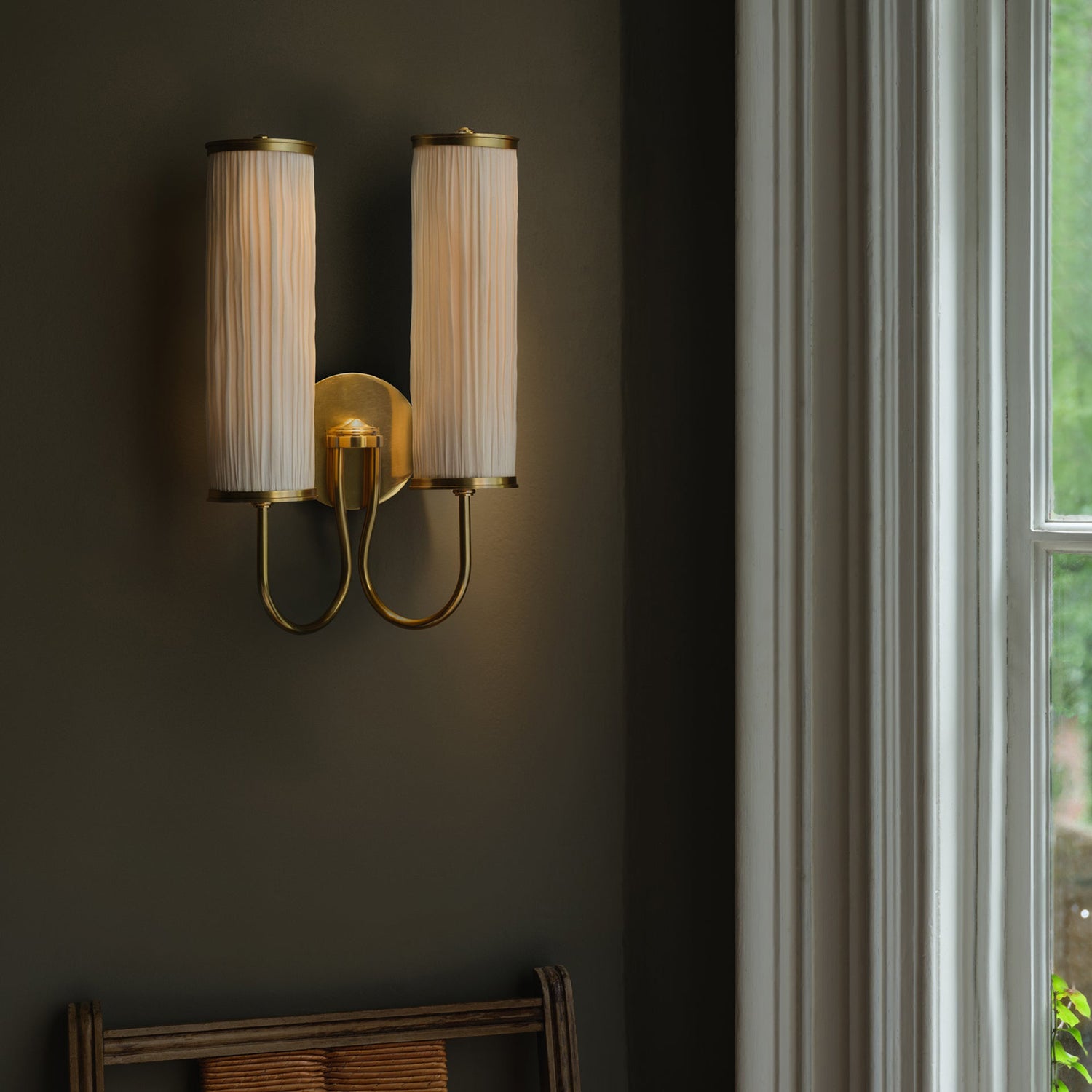 Augusta Hoffman x Hudson Valley Lighting Elaine Wall Sconce