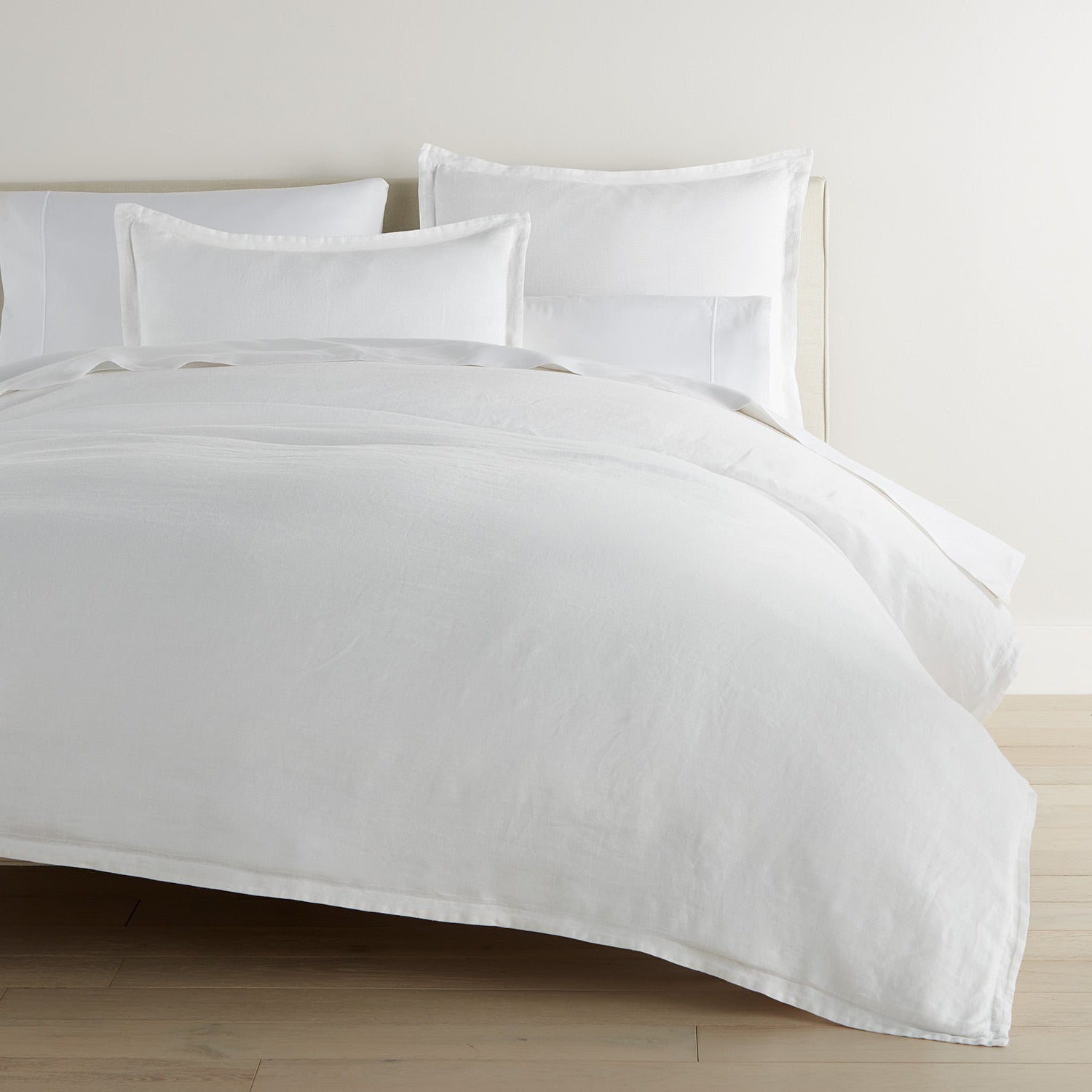 Peacock Alley European Washed Linen Pillow Sham