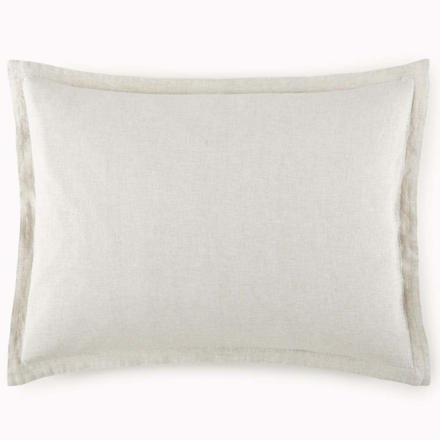 Peacock Alley European Washed Linen Pillow Sham