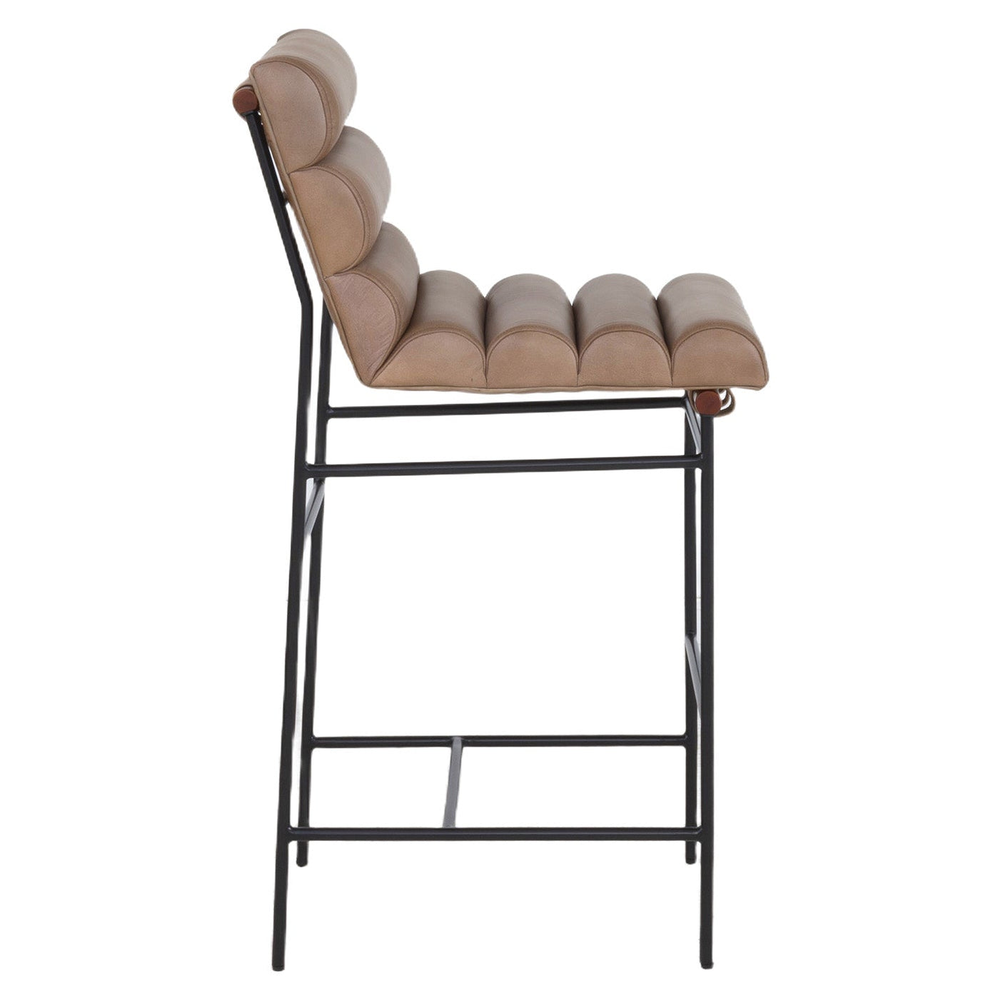 Fairfield Chair The Leather Reserve Luca Brown Bar Stool Set of 2