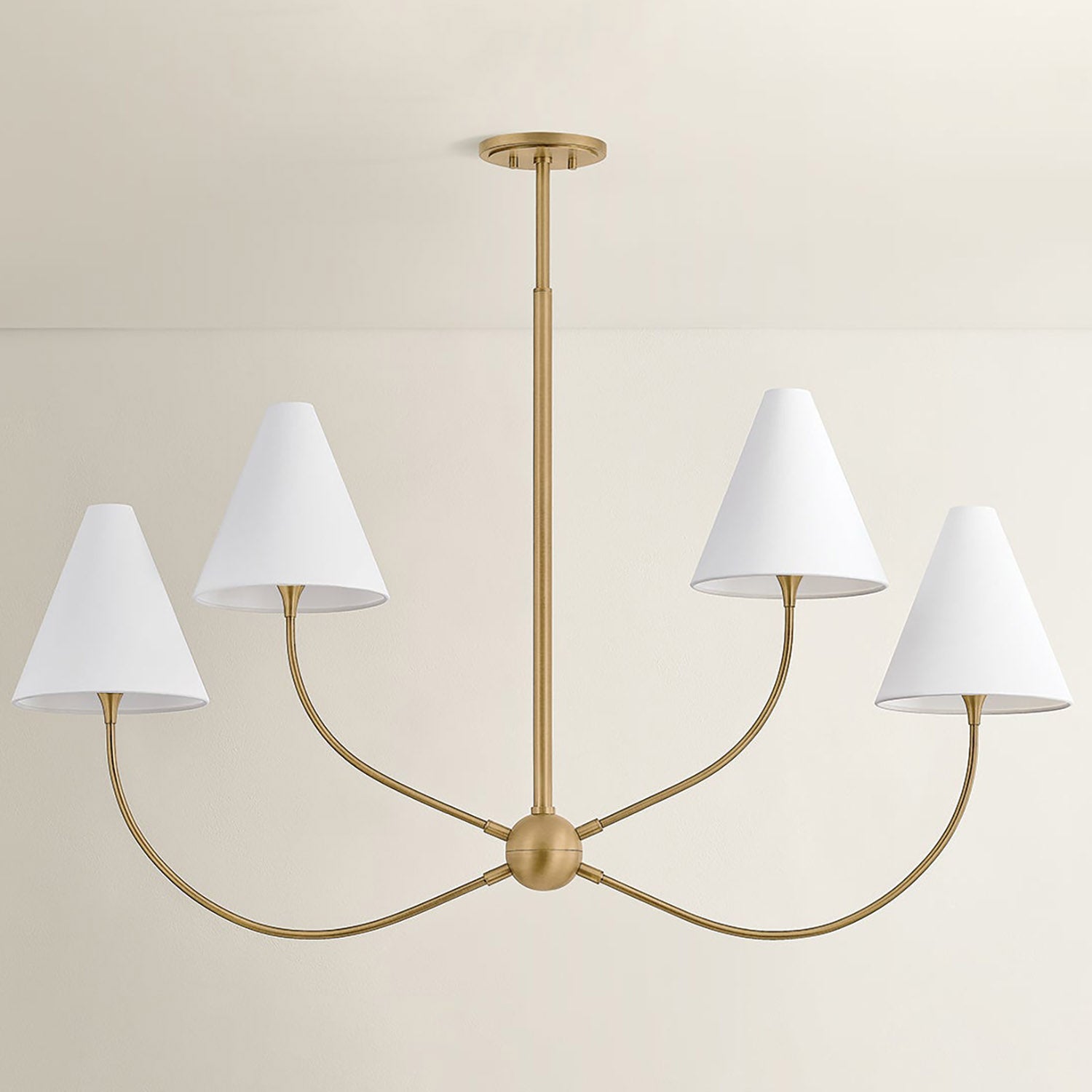 Lauren Liess x Troy Lighting Evermore Linear Chandelier