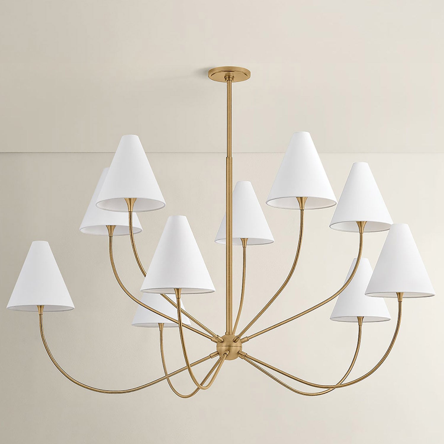 Lauren Liess x Troy Lighting Evermore Chandelier