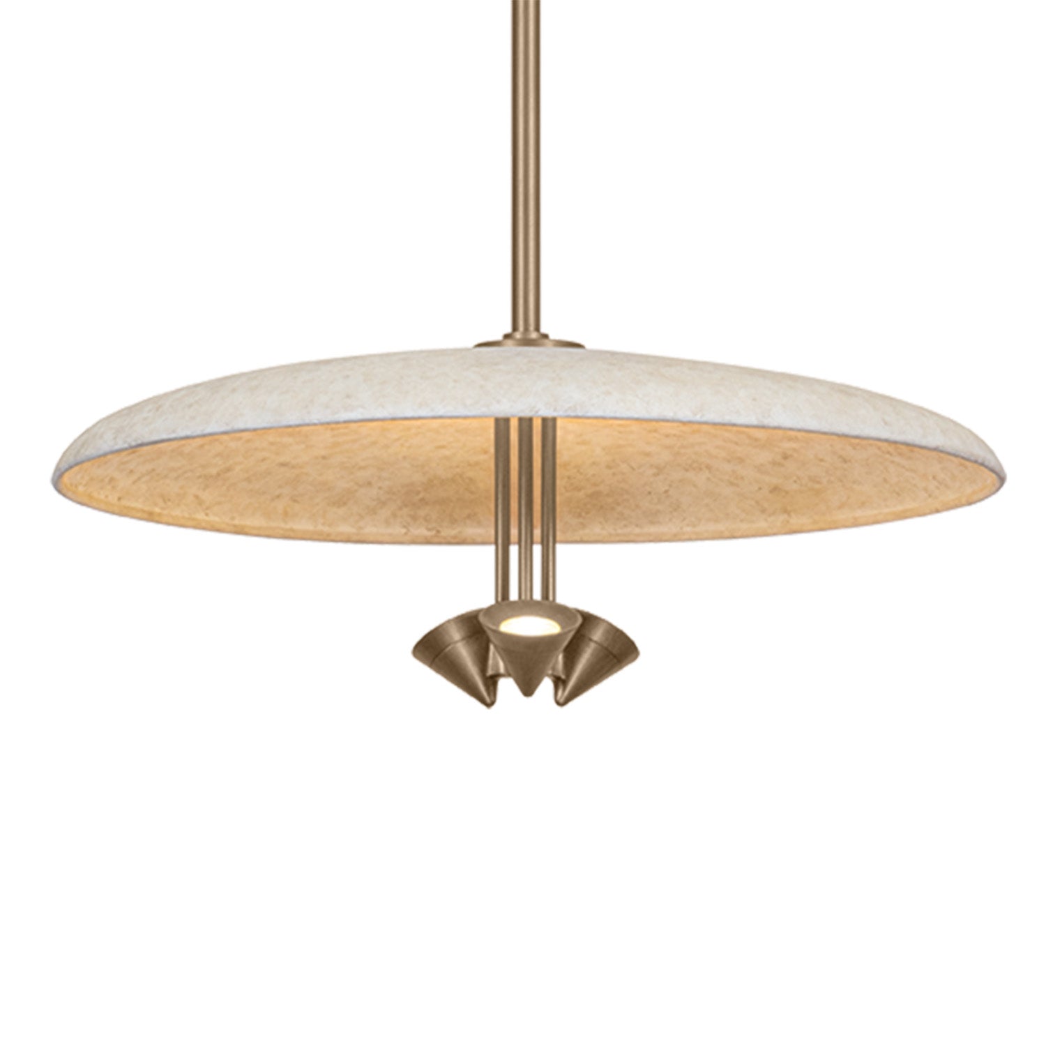 Troy Lighting Garth Patina Brass Pendant