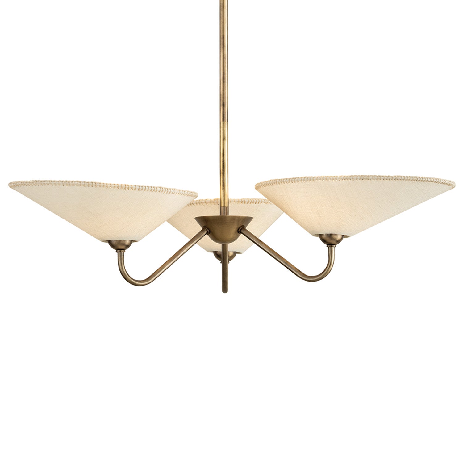 Troy Lighting Sinclair Patina Brass Small Chandelier