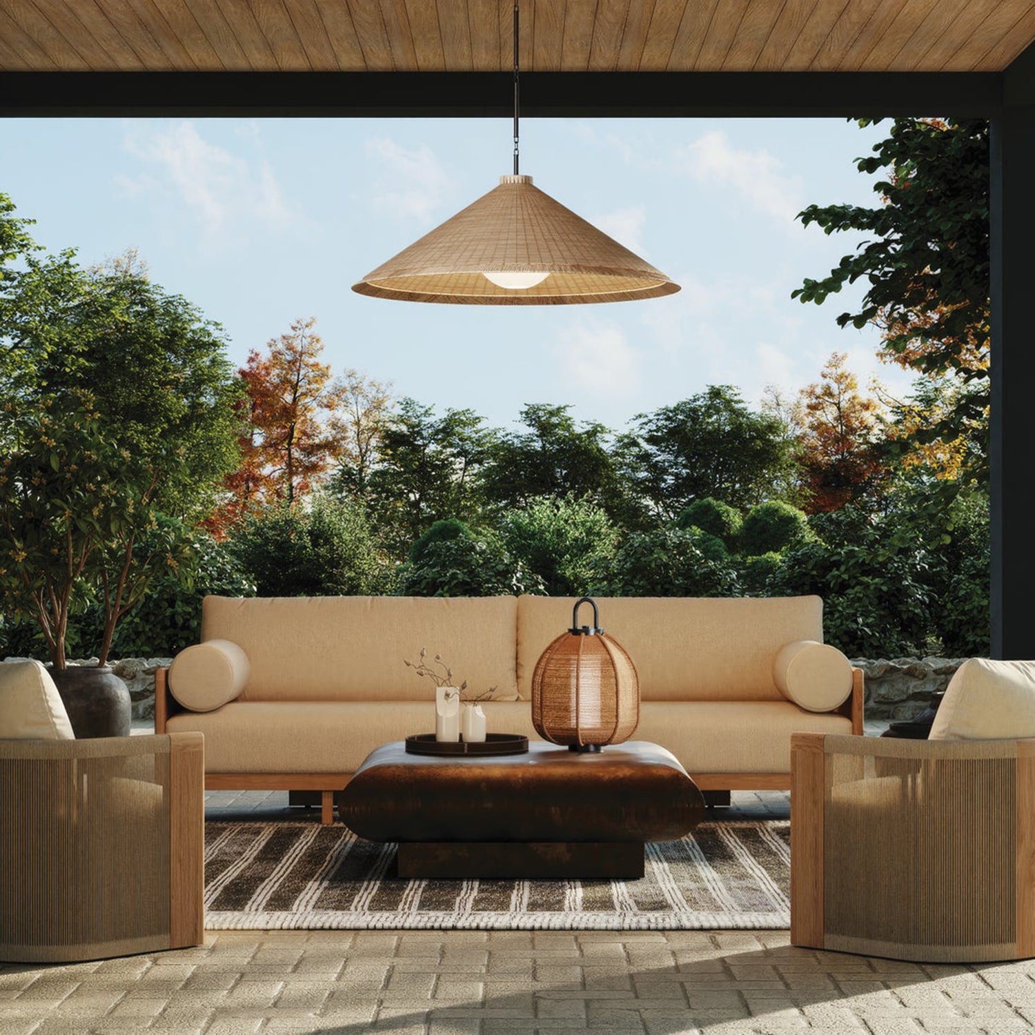 Troy Lighting Devlin Exterior Pendant