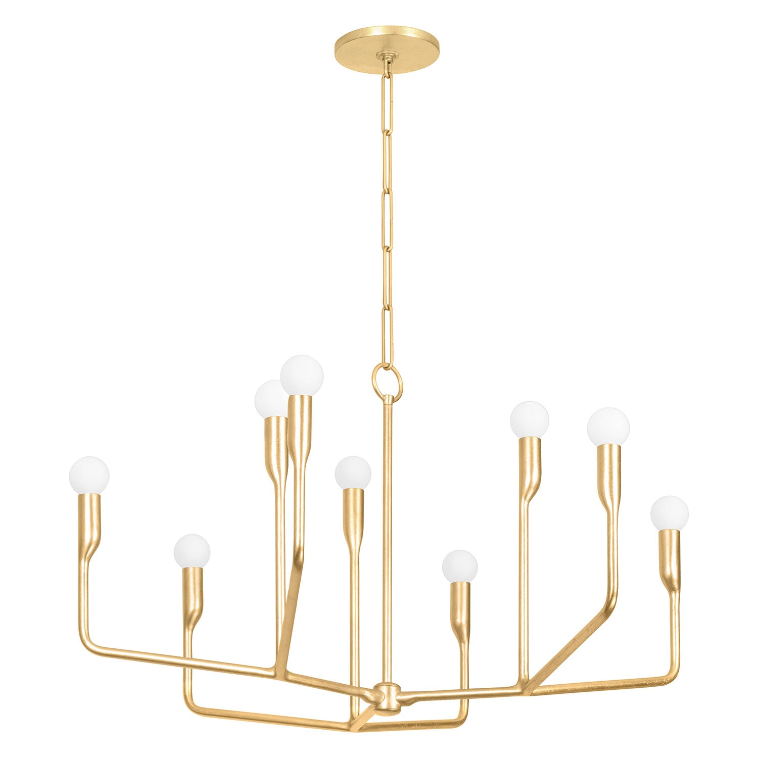 Troy Lighting Norman 9-Light Chandelier - Final Sale