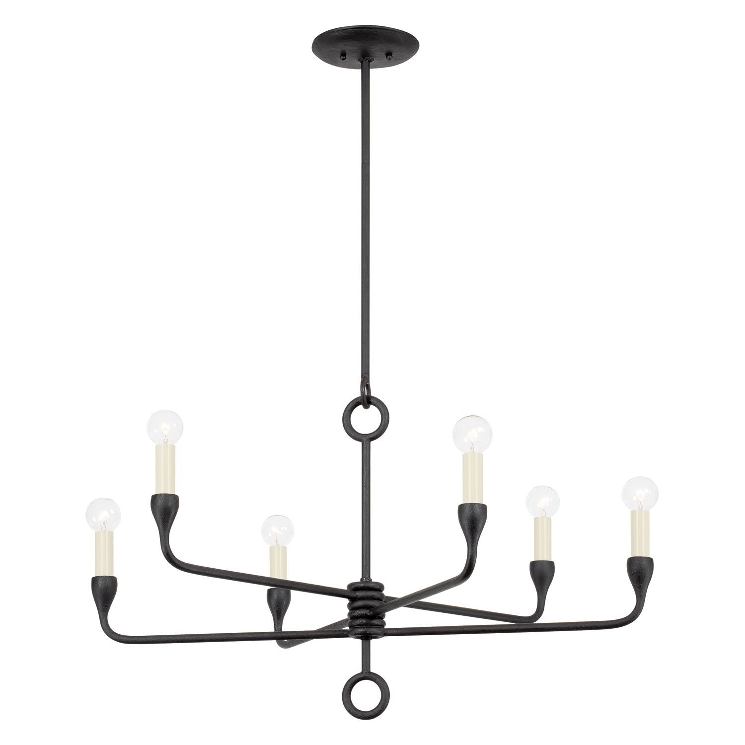 Troy Lighting Orson 6-Light Chandelier